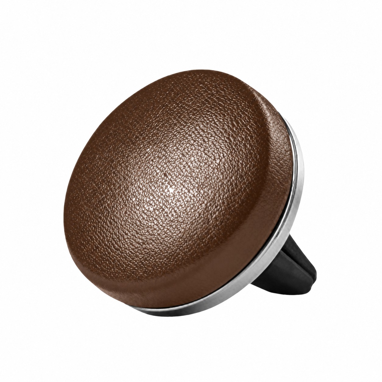 Round Metal Vent Air Freshener — Brown