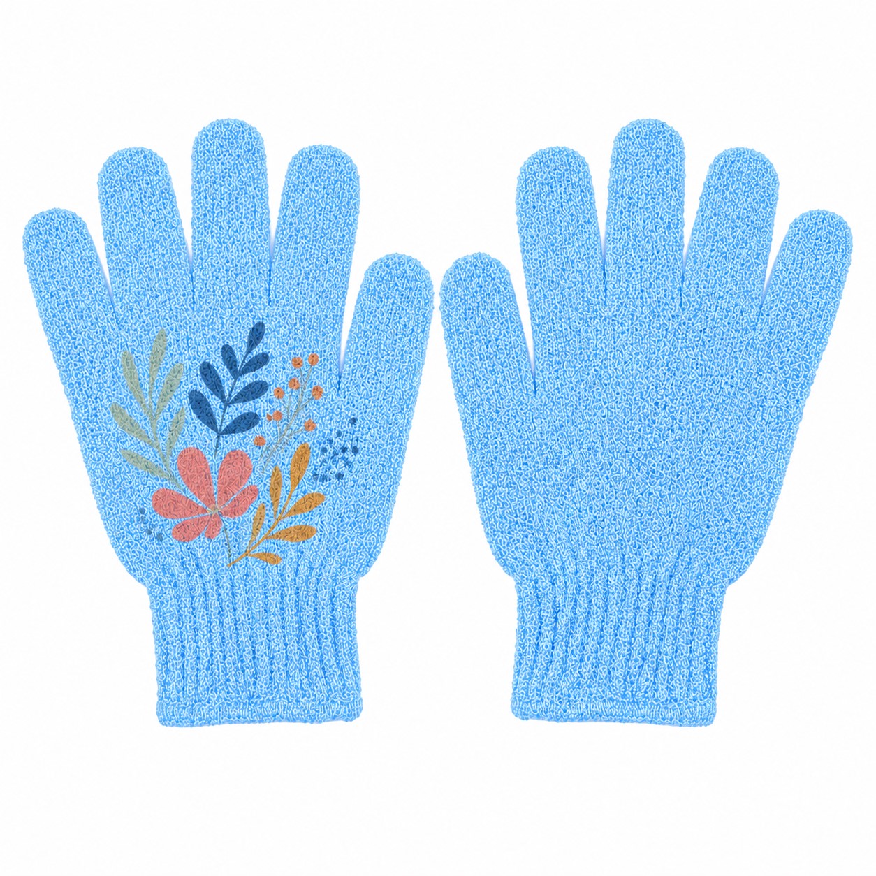 Textured Nylon Exfoliating Bath Gloves