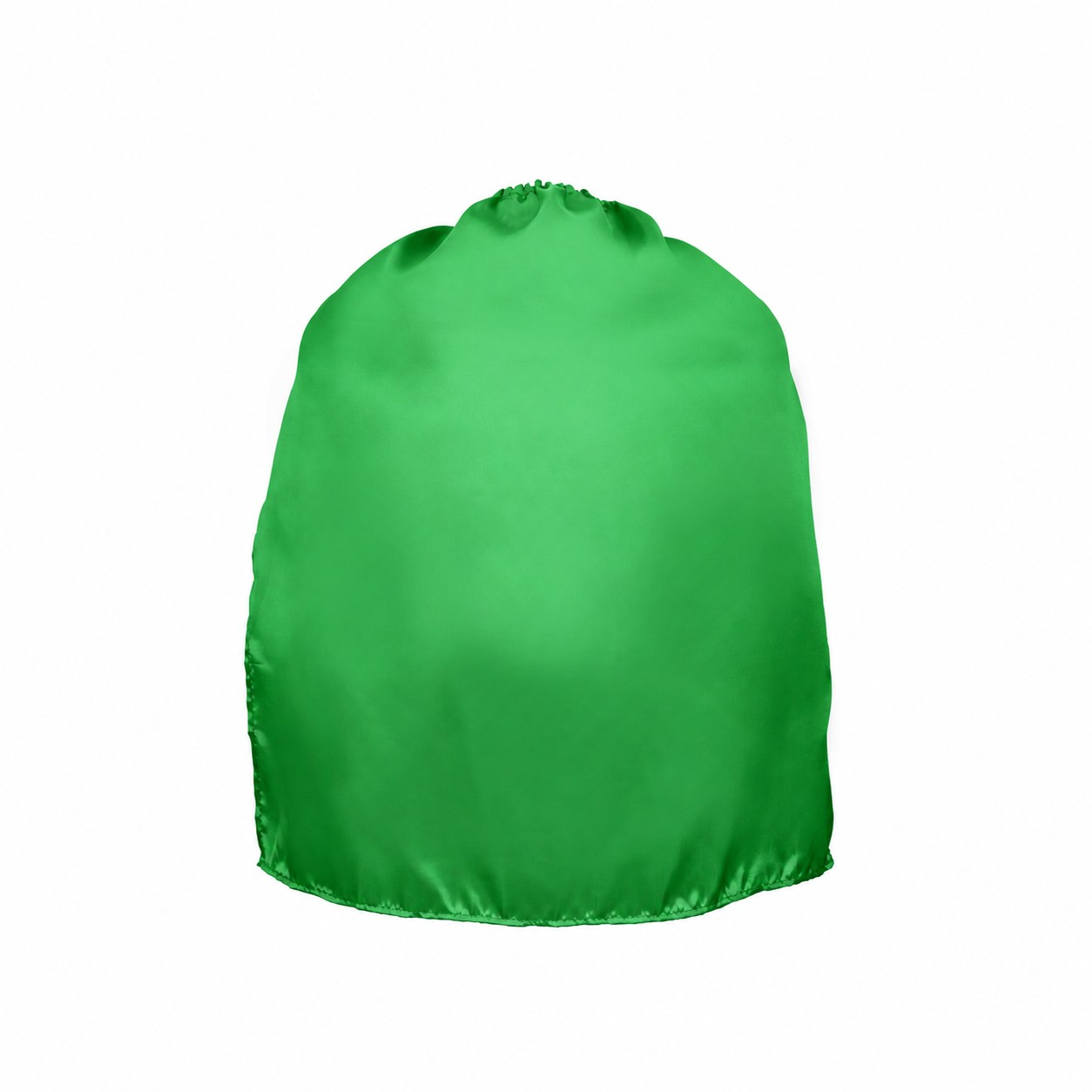 Youth Satin Superhero Cape — Green