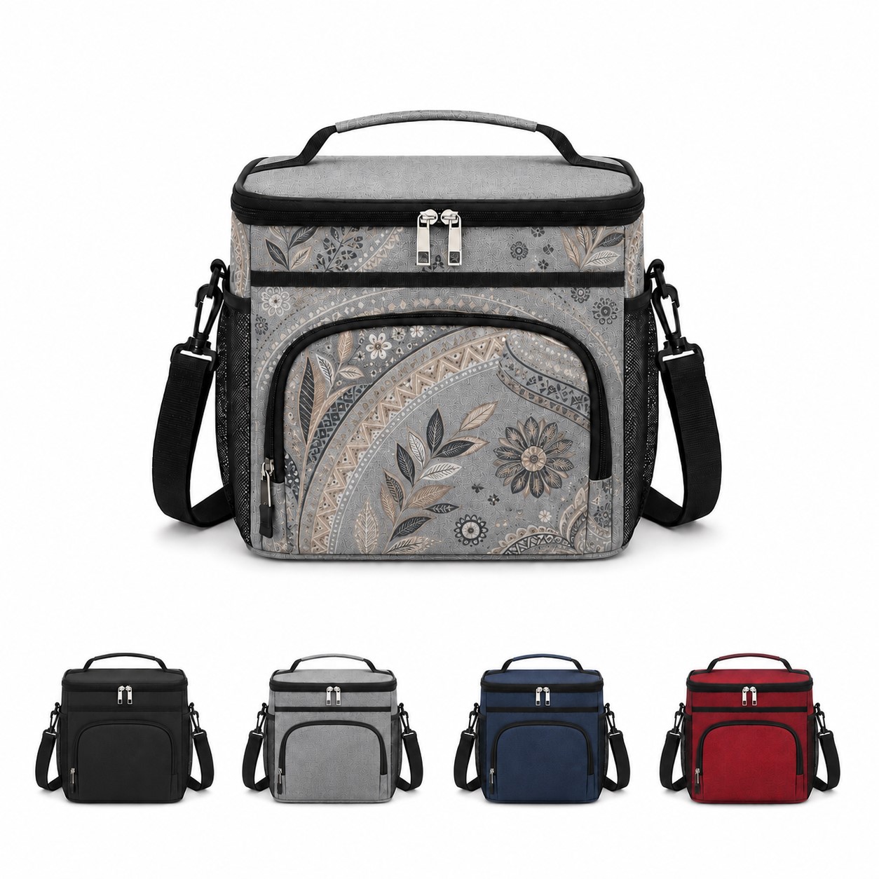 Large Waterproof Polyester Lunch Cooler Bag