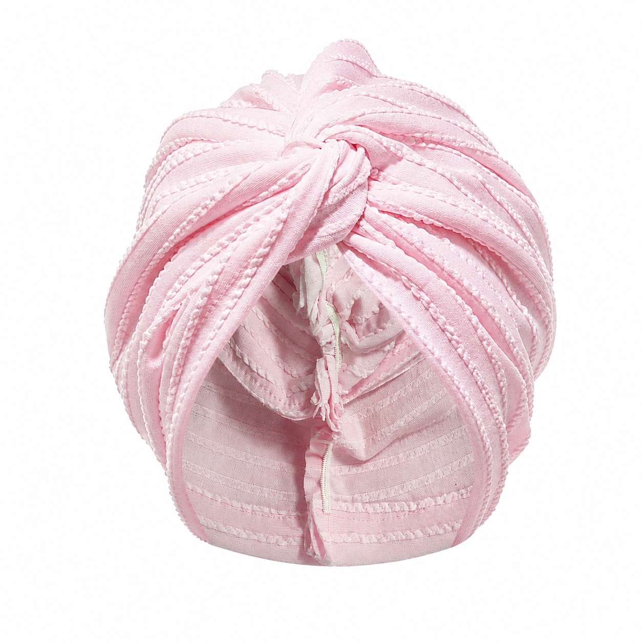 Coral Fleece Pull On Turban Hat — view 2