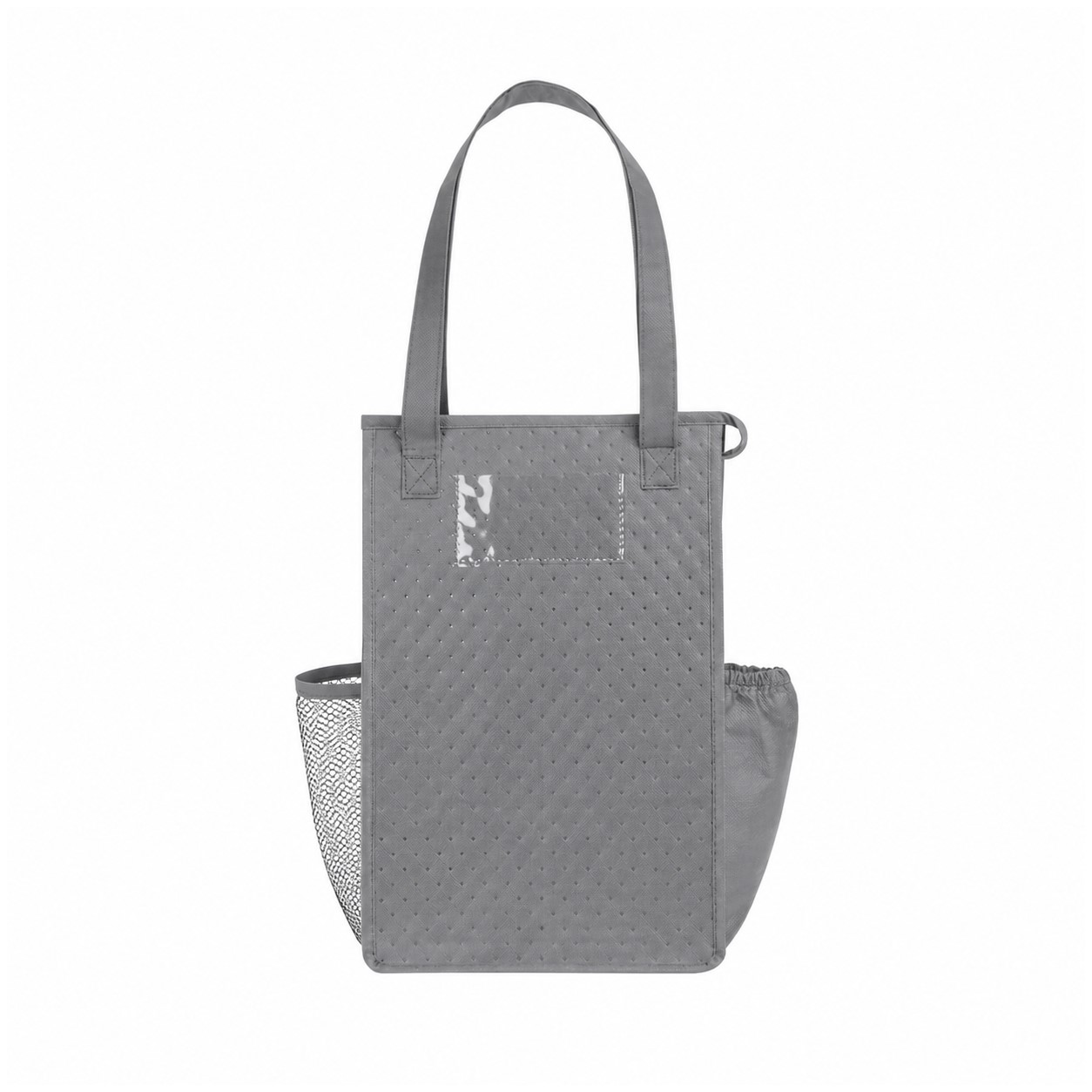 Reinforced Handles 9" Tote Bag — Gray