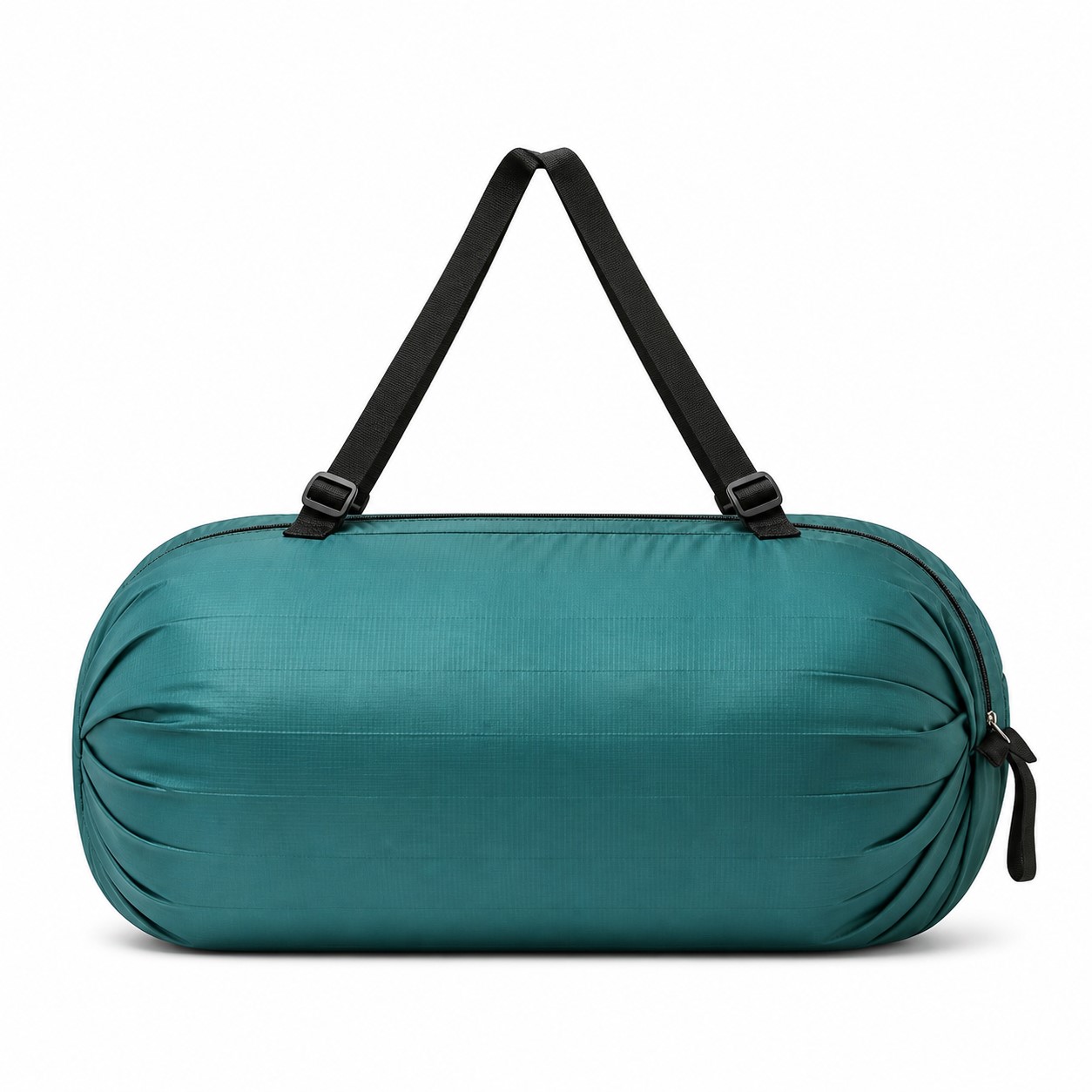 Foldable Zippered Plastic Shopping Bag — view 2