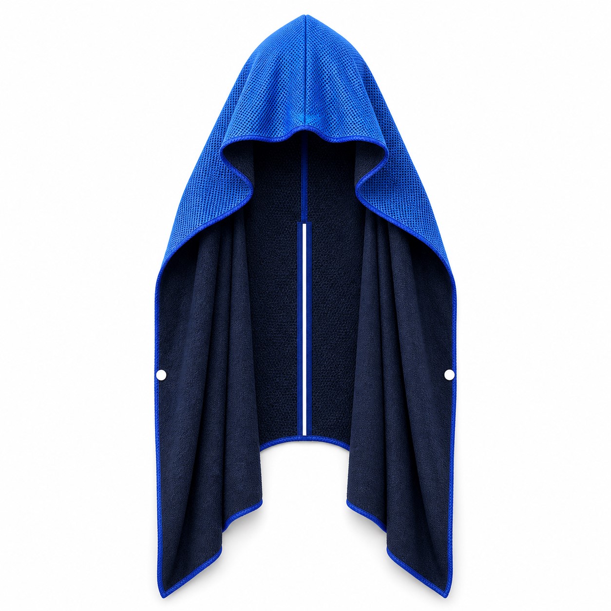 Hooded Polyester Cooling Towel Wrap — view 2