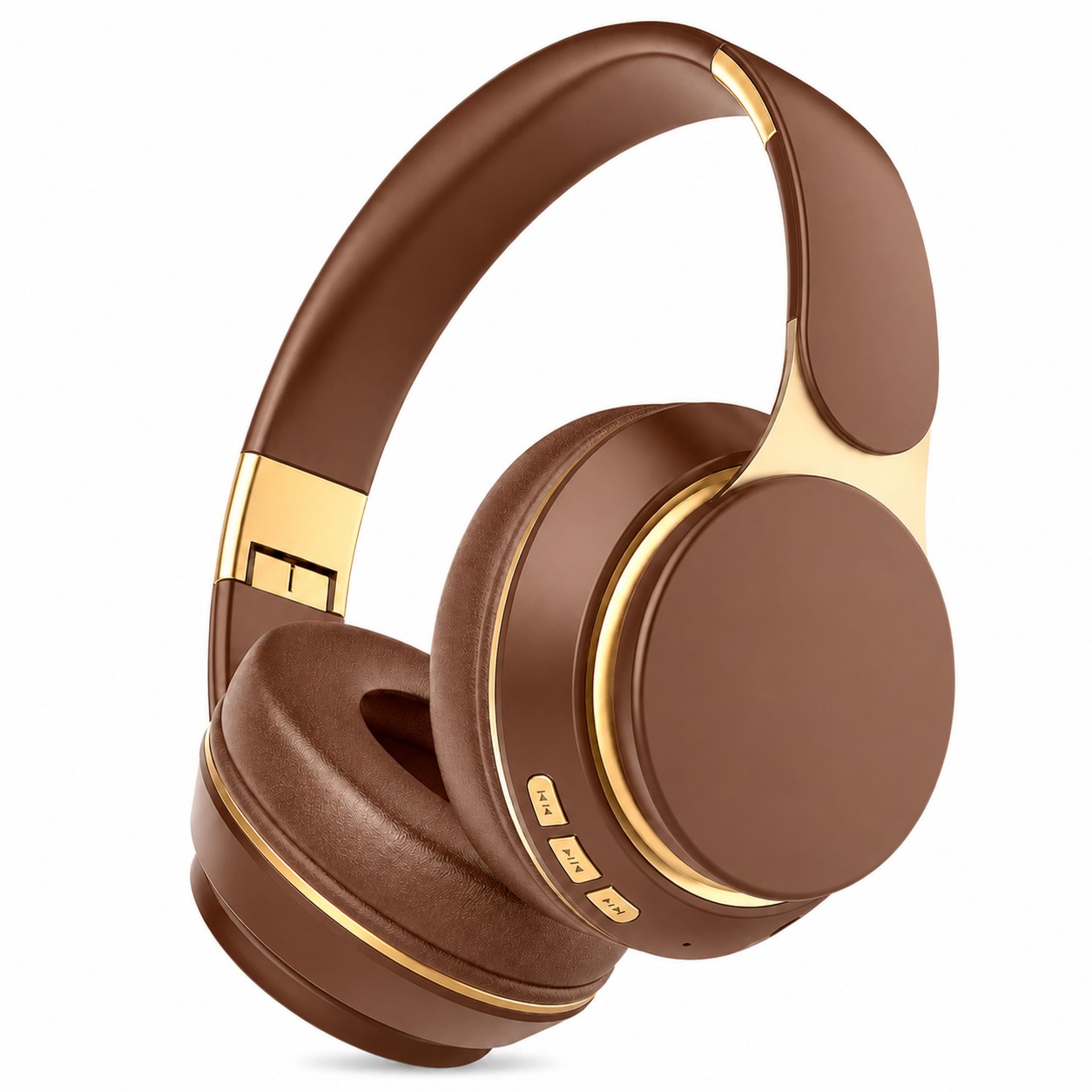 Wireless Gaming Headset With Microphone — Copper Brown