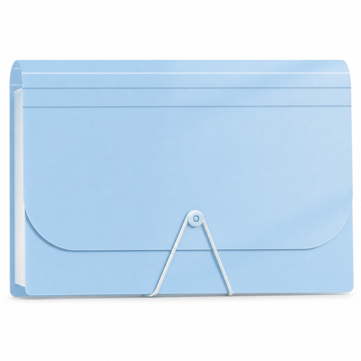 A6 Polypropylene Accordion Ticket File Bag — view 2