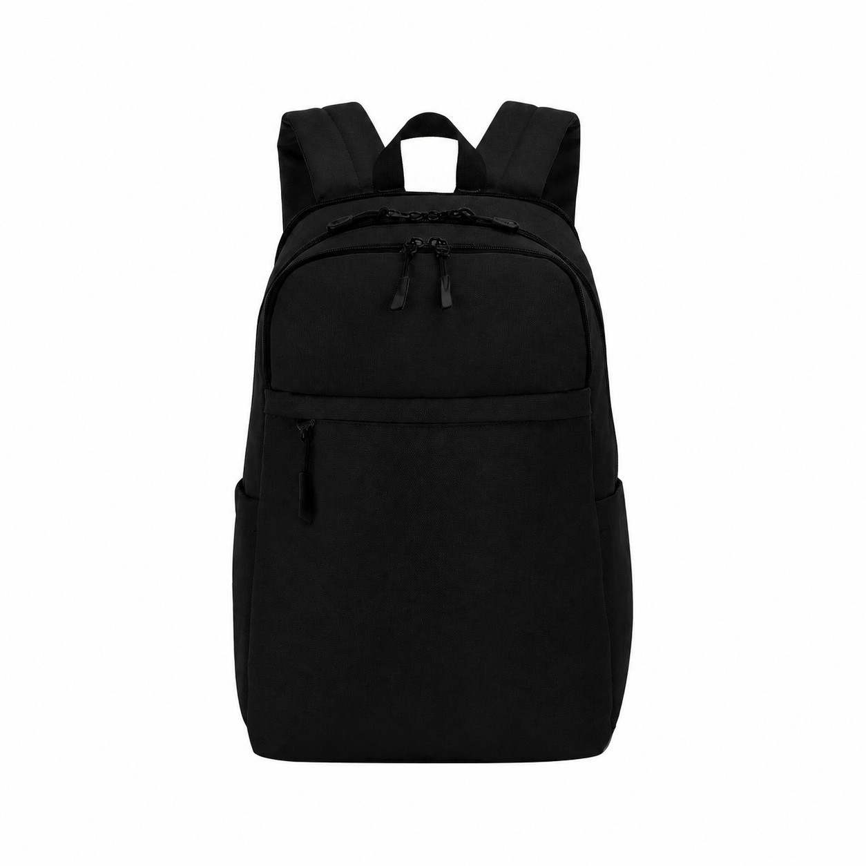 Adjustable Strap 900D Polyester Laptop Backpack — Black