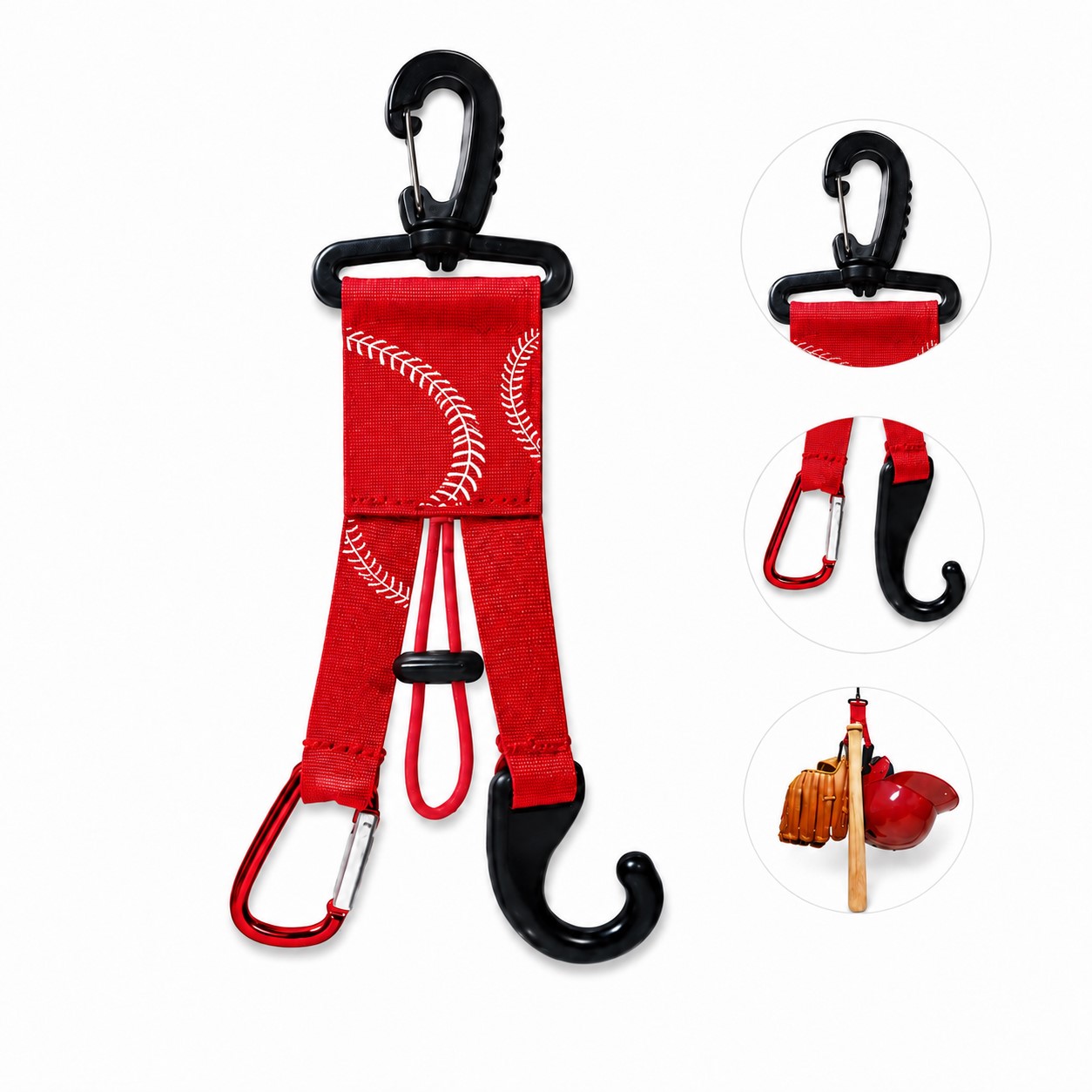 Nylon Baseball Gear Hanging Pack
