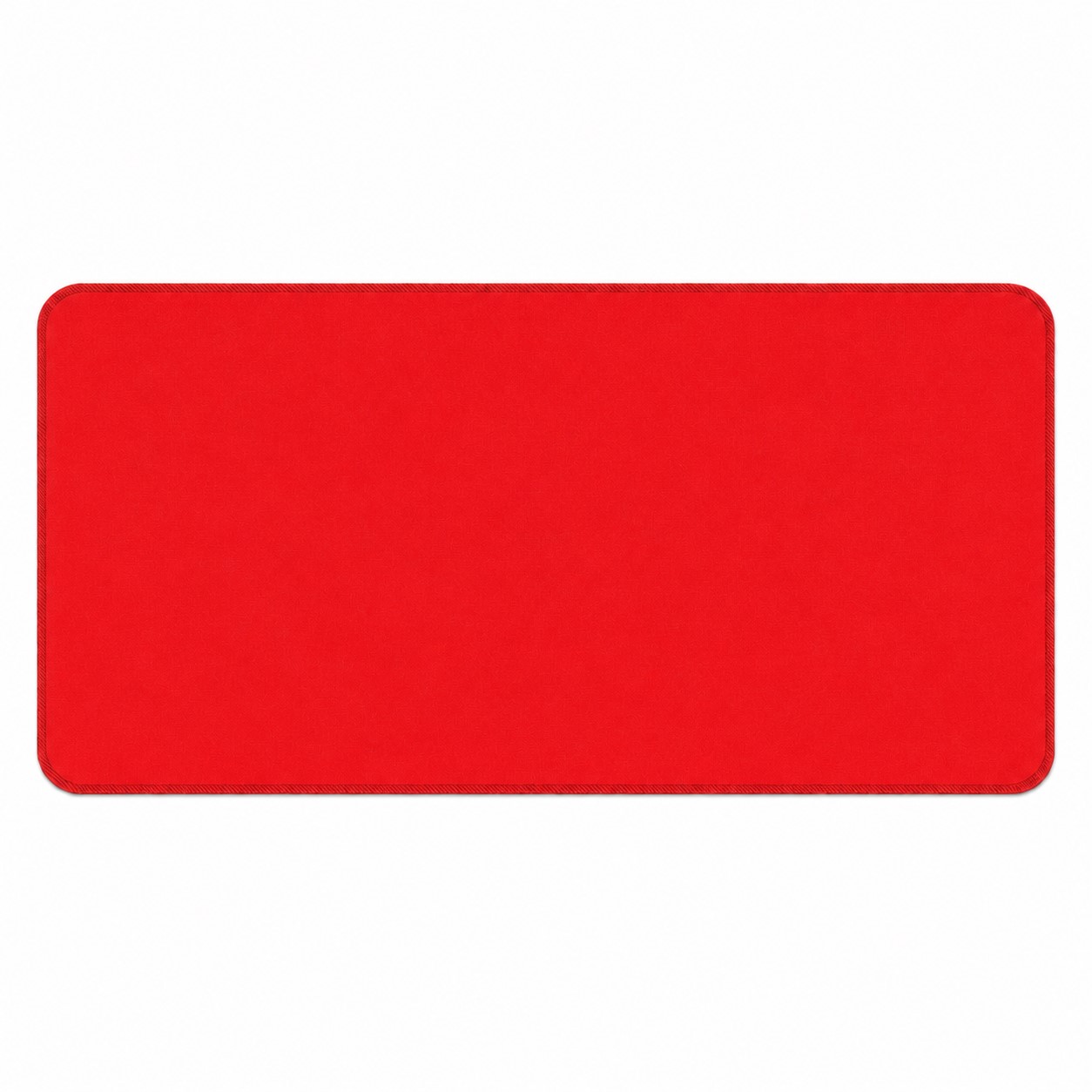 Large Fabric Counter Mat — Red
