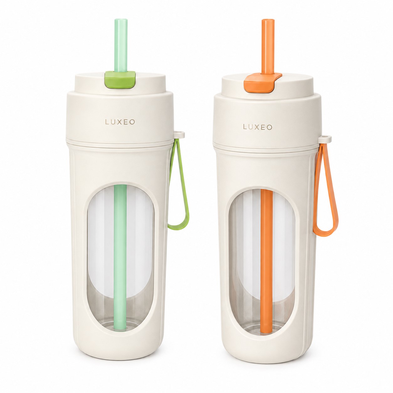 Portable Rechargeable Juicer Blender With Straw