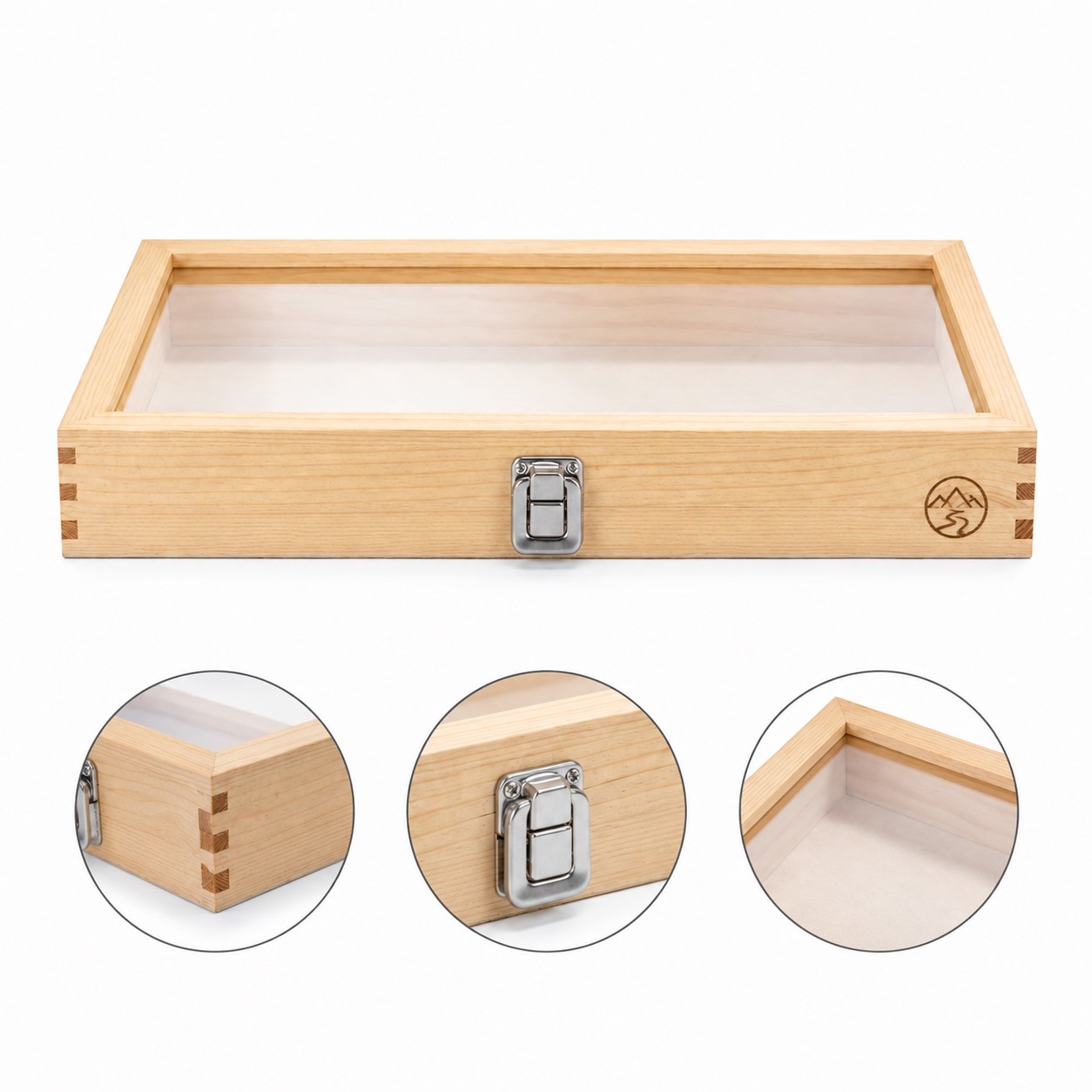 Wooden Jewelry Presentation Box