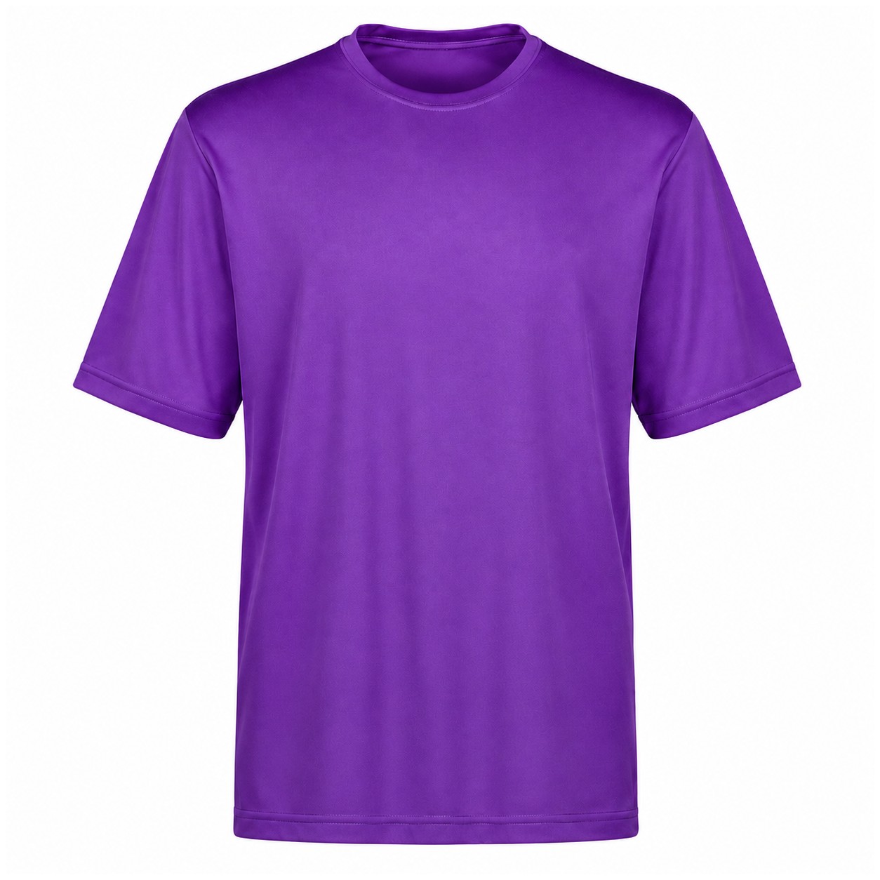 Recycled Polyester Stretch Quarter-Zip Pullover — Purple