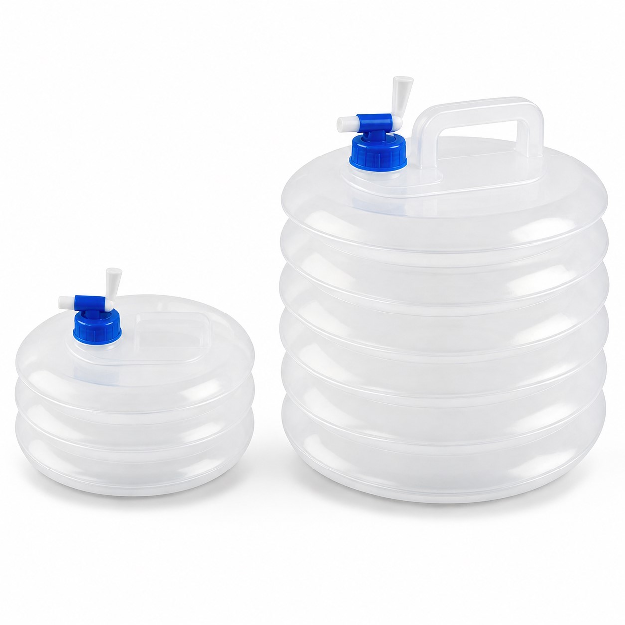 Collapsible Five Liter Polyethylene Water Container