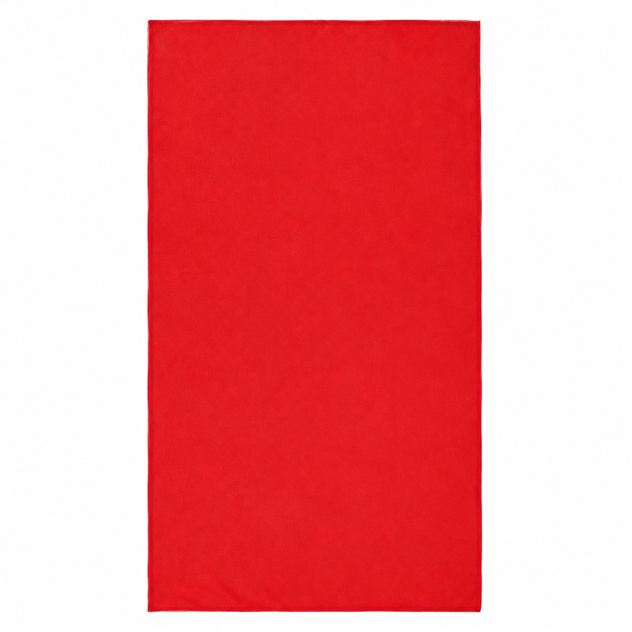 Large Microfiber Beach Towel — Red