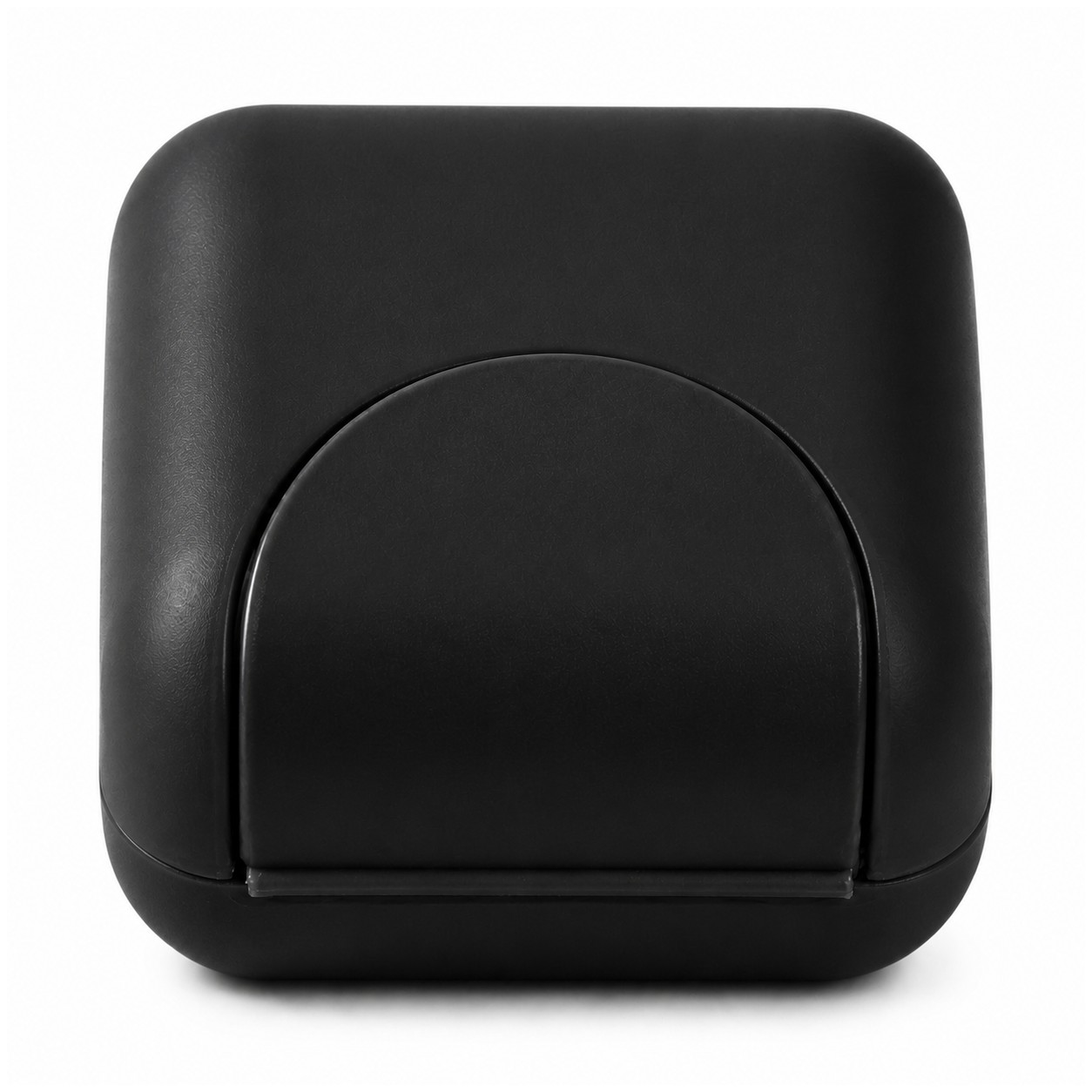 Compact ABS Travel Soap Box — Black
