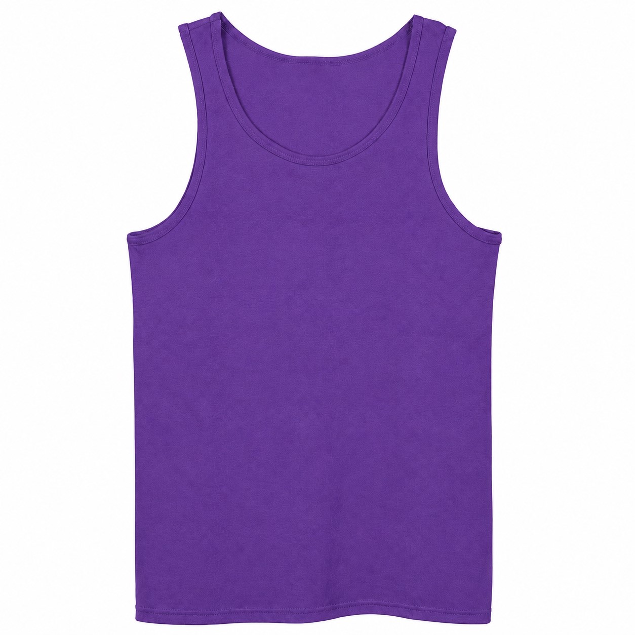 Heavy Cotton Men's Tank Top — Purple