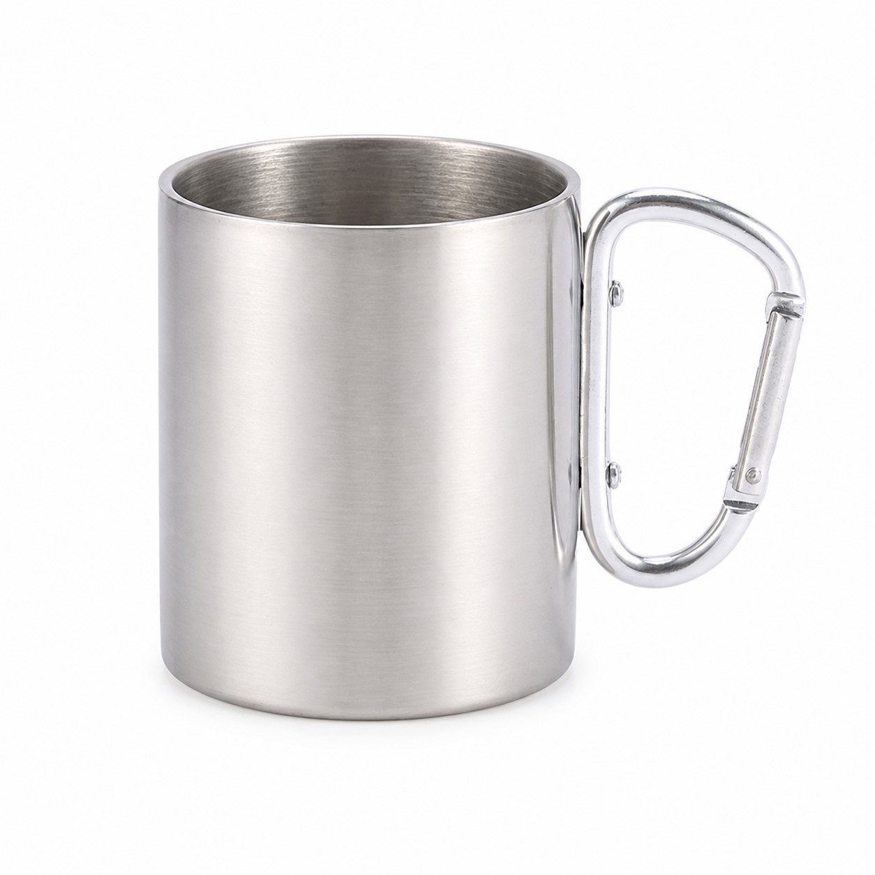 10 Oz Stainless Steel Carabiner Mug — view 2