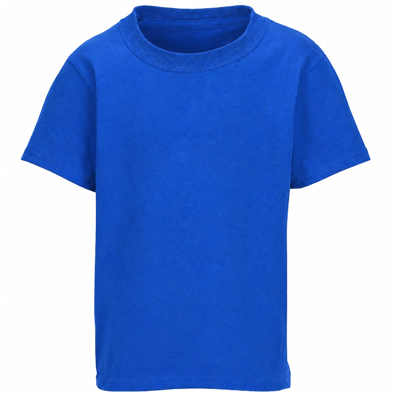 Youth Midweight Cotton Crewneck T-Shirt — Blue