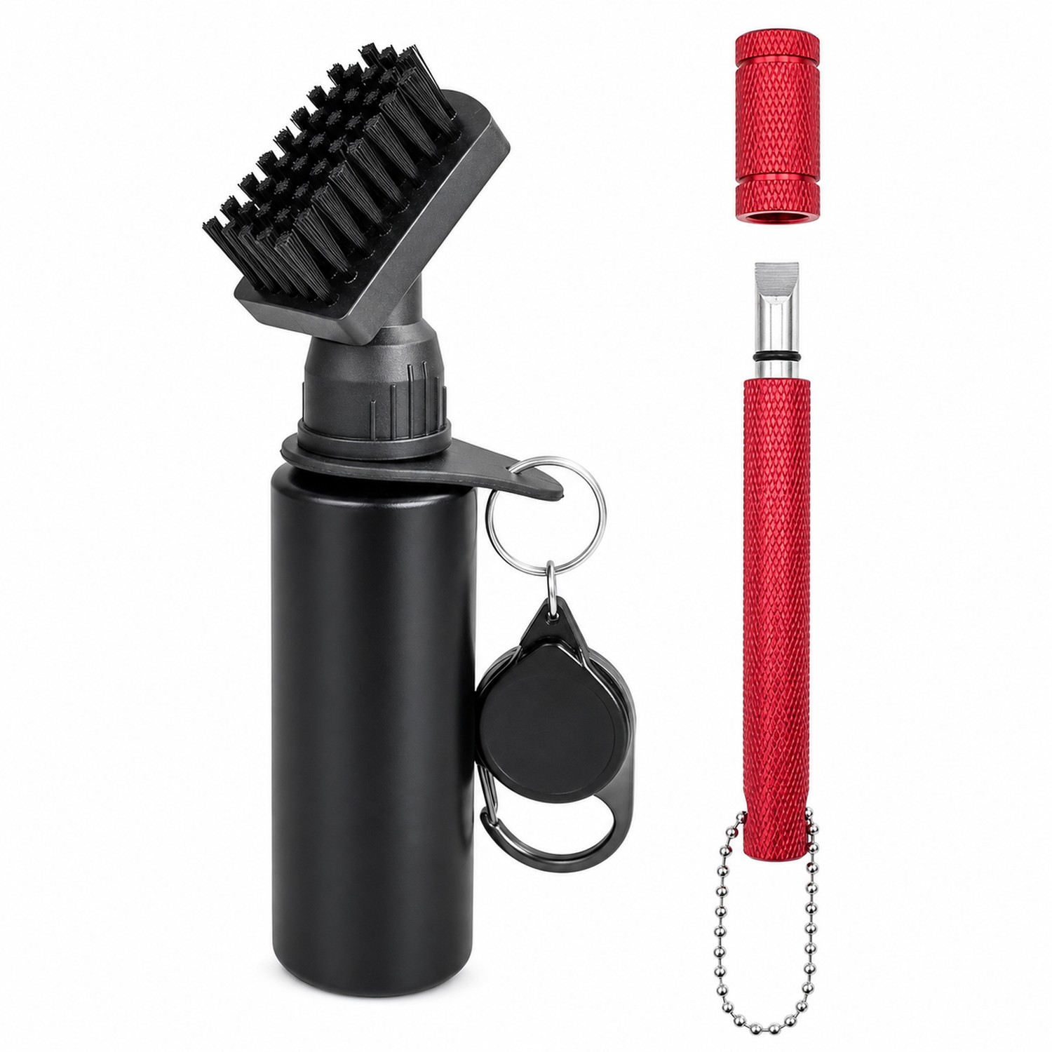 Golf Brush Cleaner With Water Bottle — view 2
