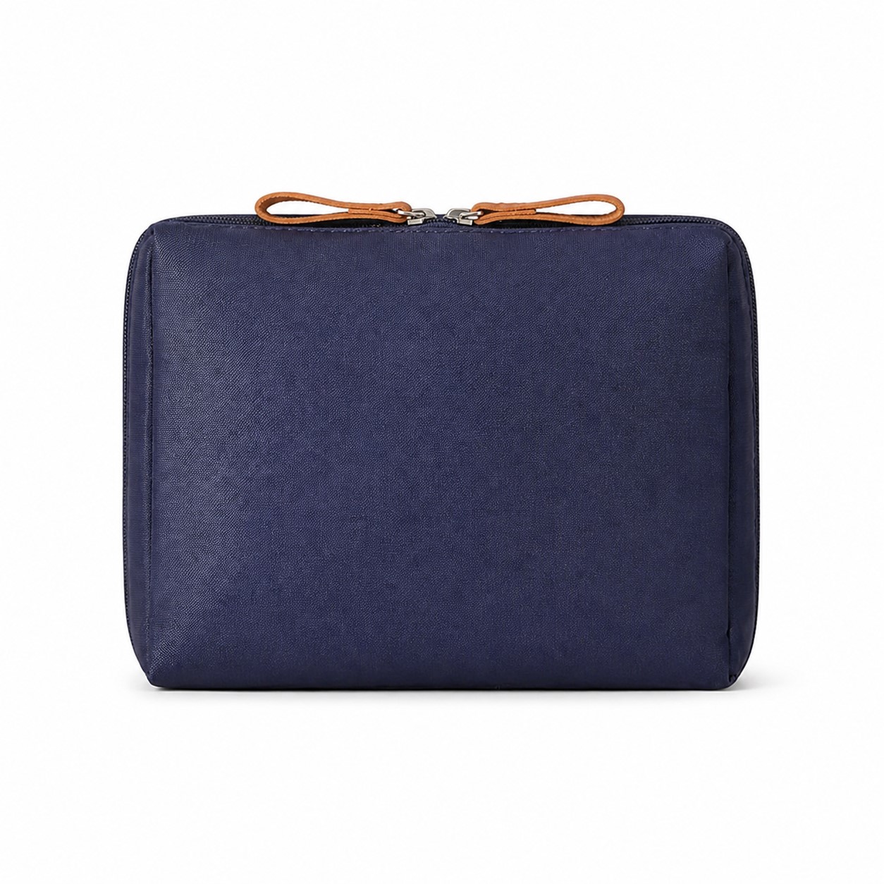Compact Fabric Zipper Makeup Pouch — view 2