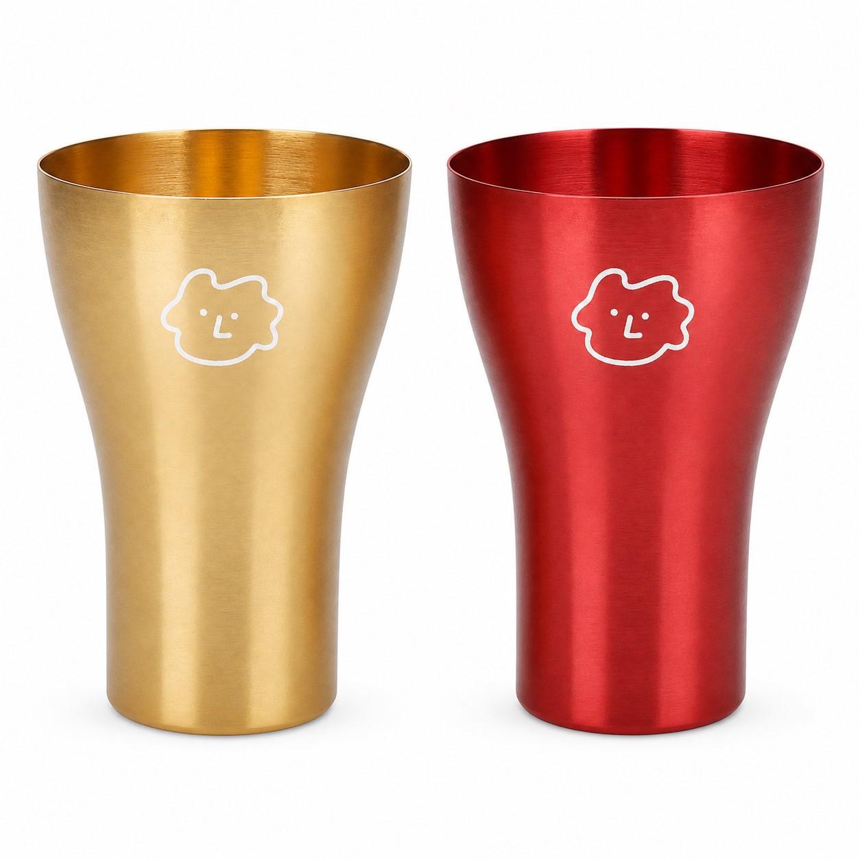 Tapered Anodized Aluminum Beer Cup