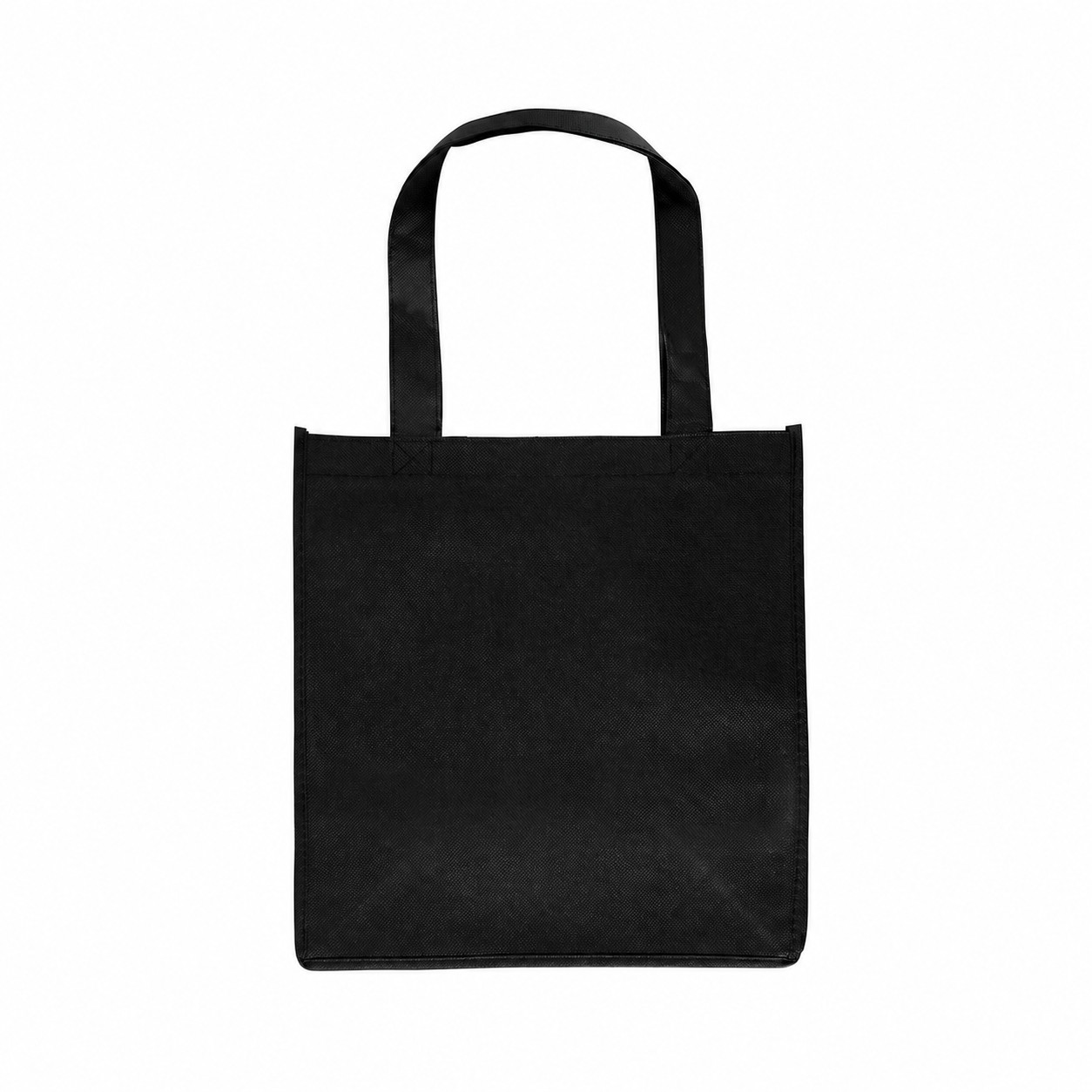 80GSM Non-Woven Tote Bag — Black