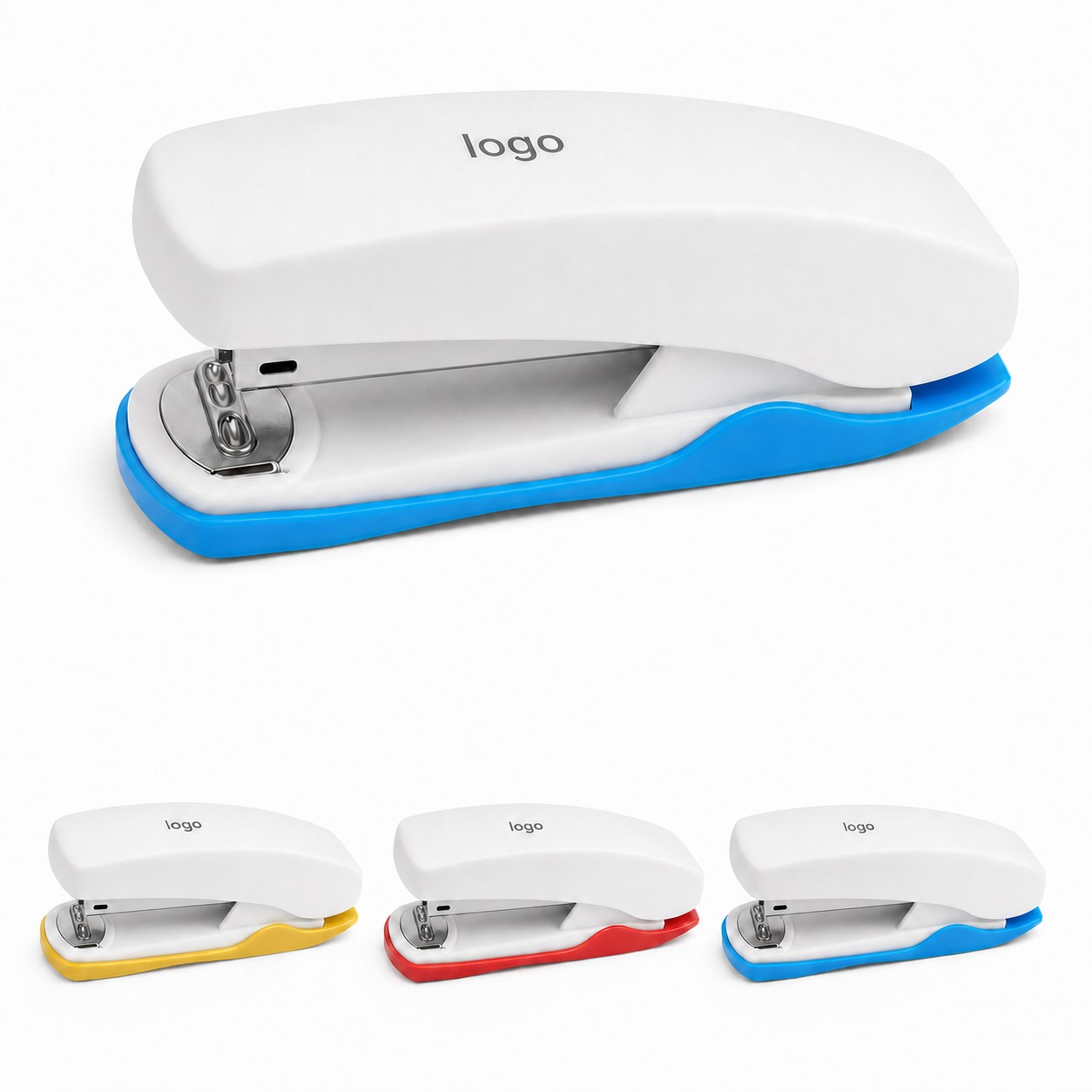 Compact Plastic Stapler With Metal Components