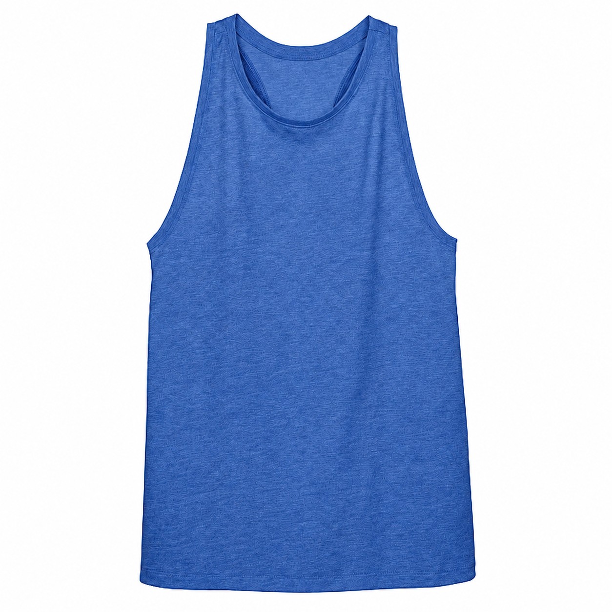 Ladies Tri Blend Racerback Tank — Blue