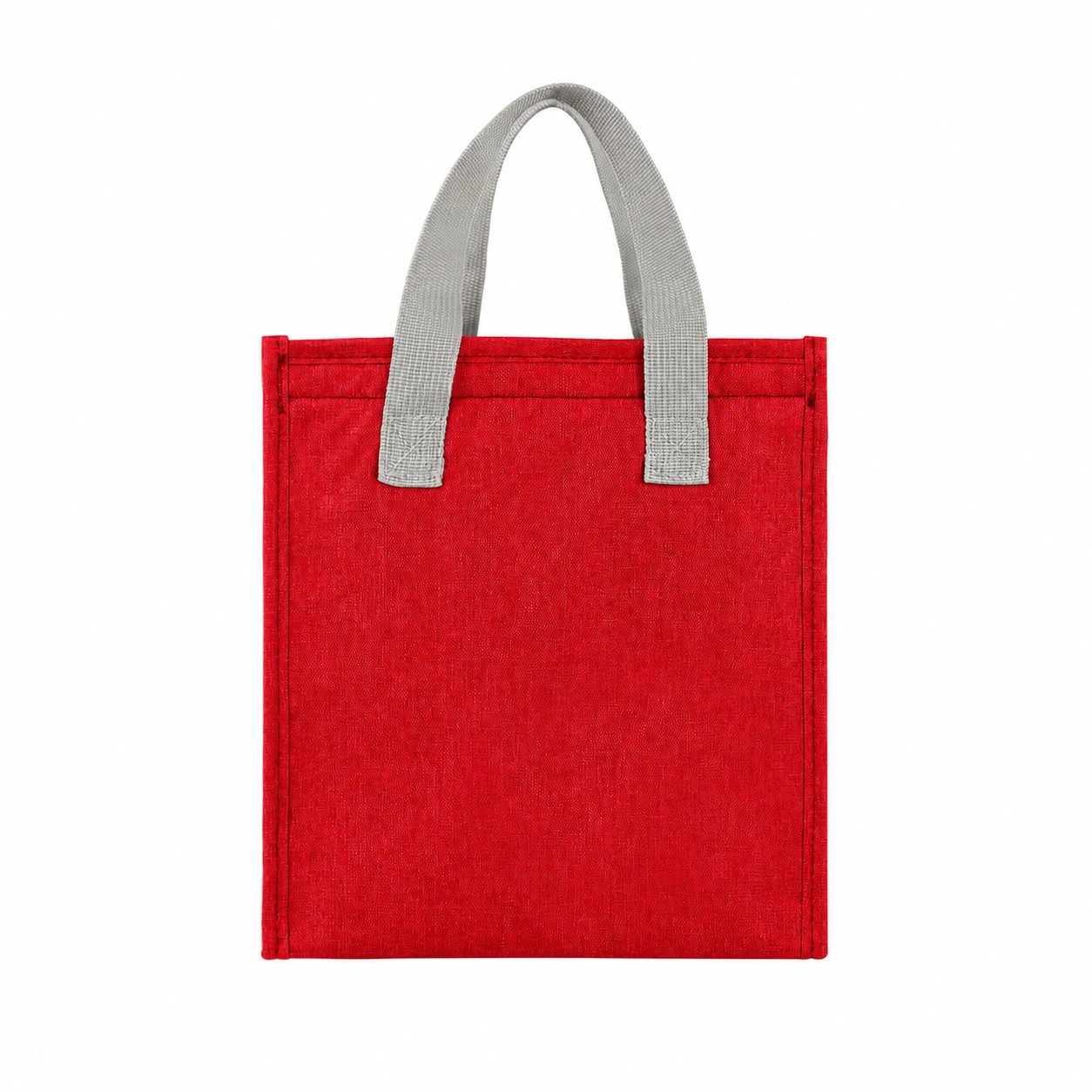 Insulated Lunch Tote Bag — Red