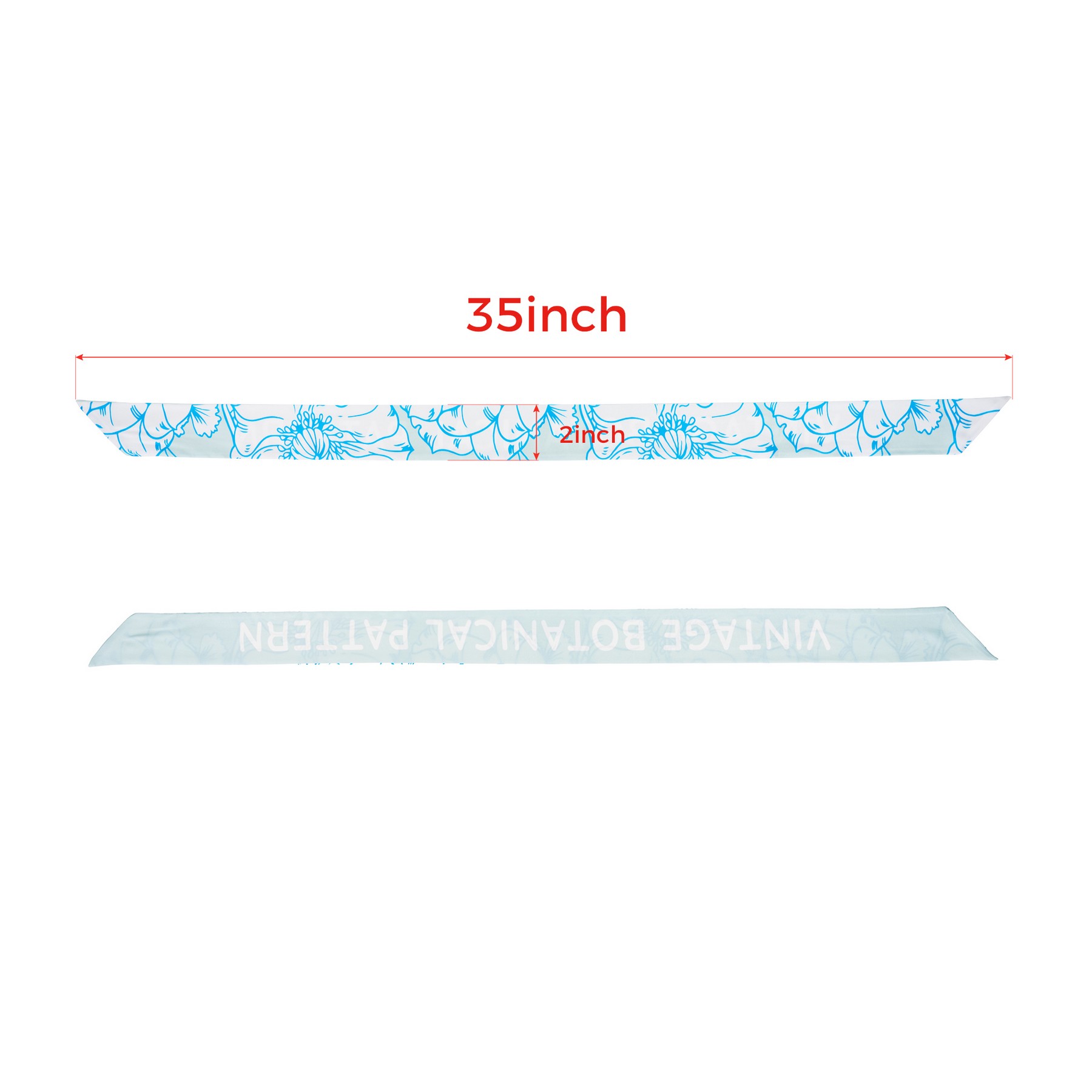 50D Polyester Smooth Surface Scarf — view 2