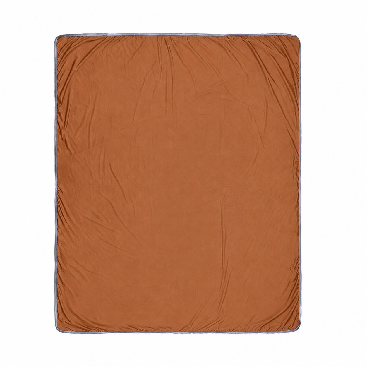 Dual Sided Polyester Cooling Blanket — Copper Brown