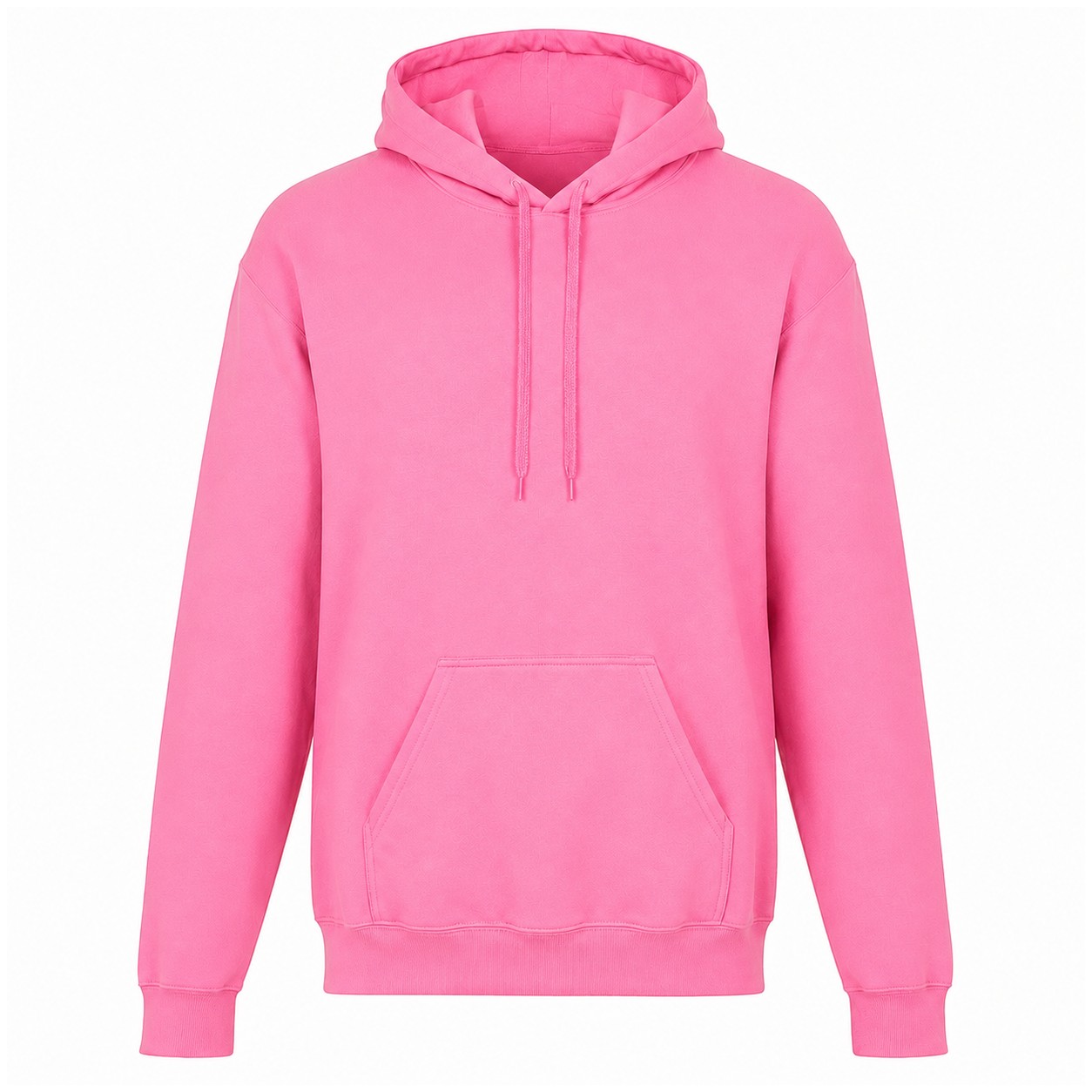 8.4-Ounce Cotton-Polyester Pullover Hoodie — Pink