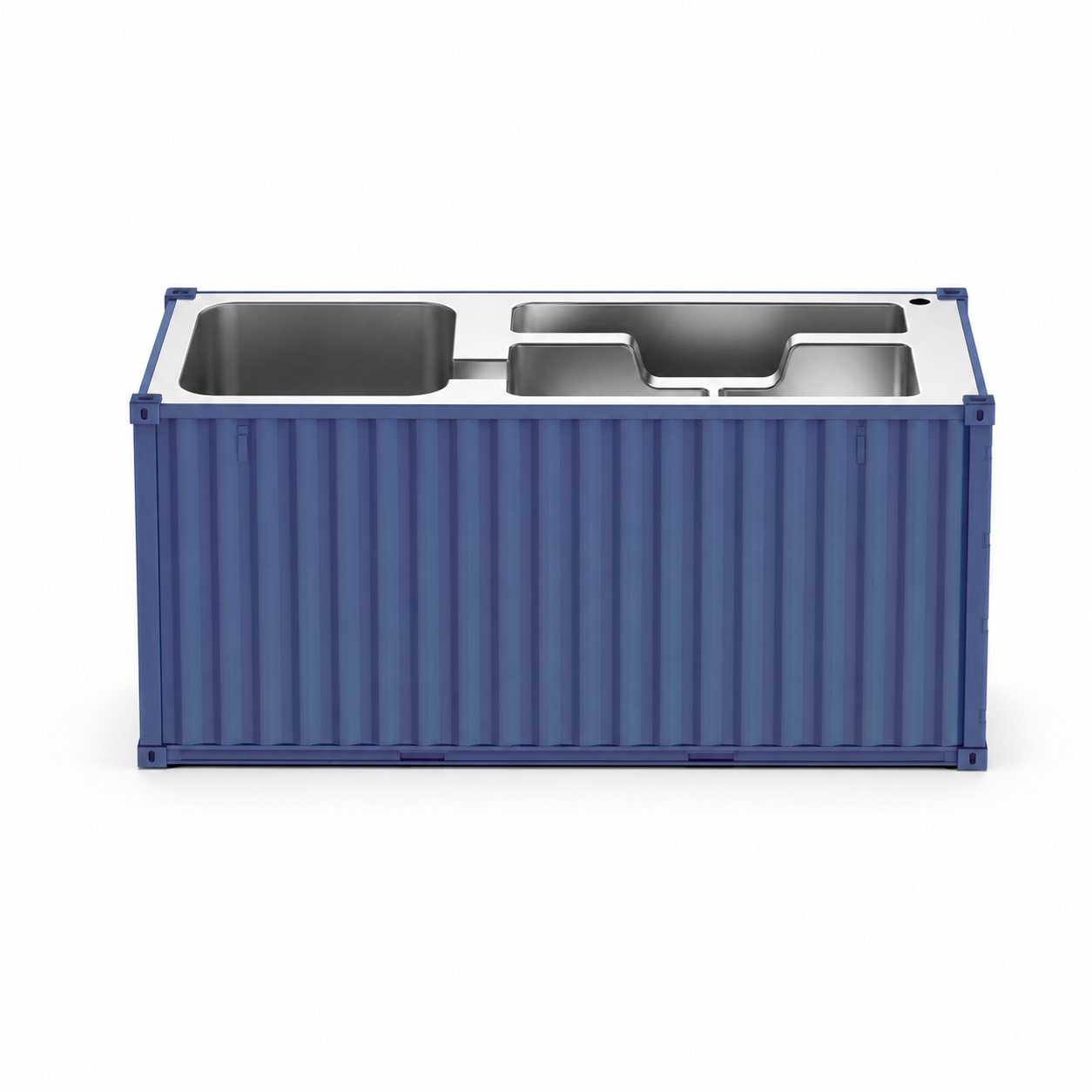 Multi Compartment Plastic Desktop Organizer — view 2