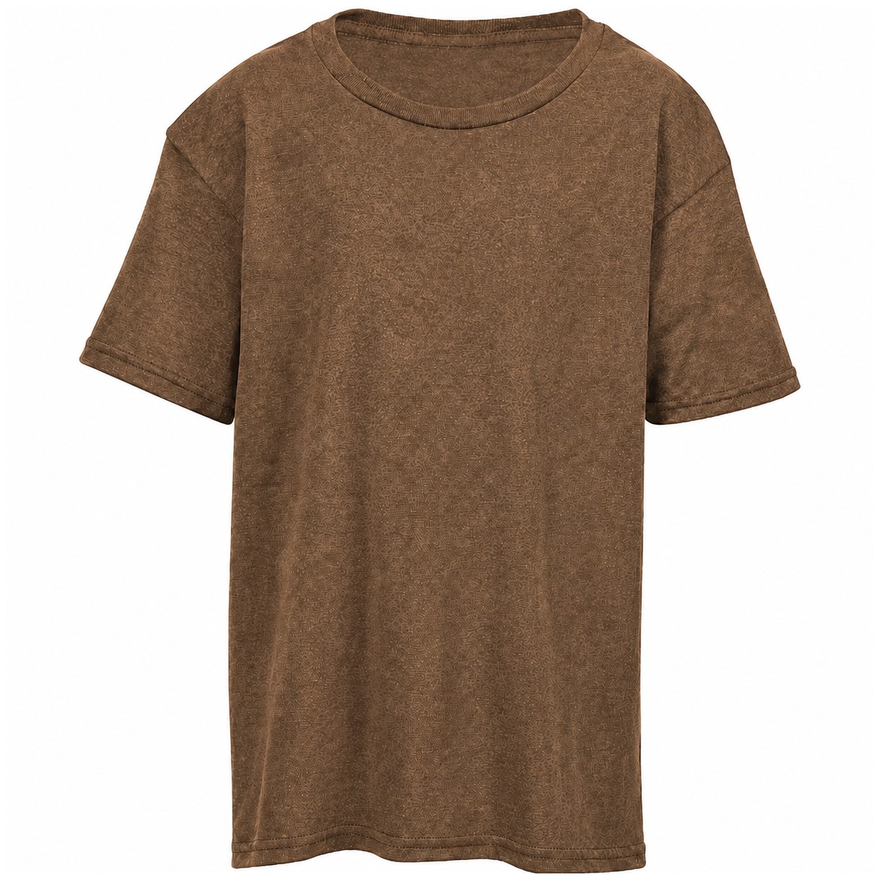 Youth Cotton Jersey Shirt — Brown