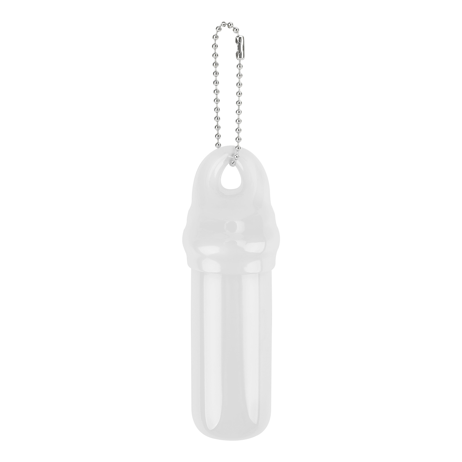 Floating PVC Keytainer With Ball Chain — view 2