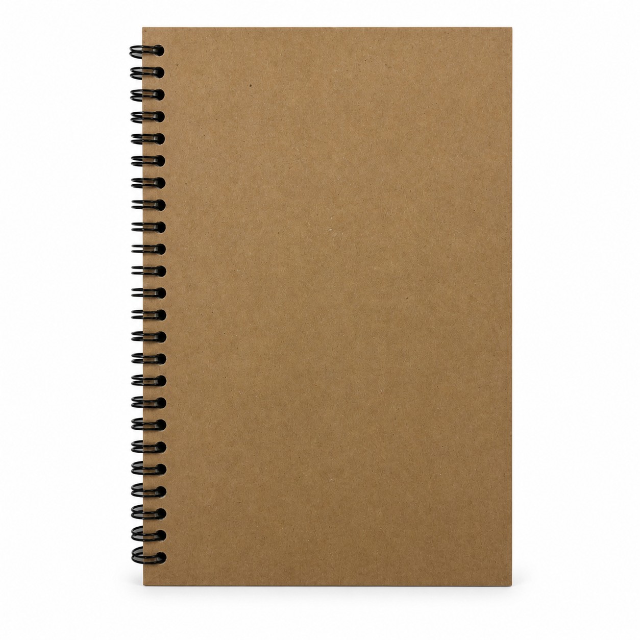 Hard Kraft Paper Spiral Notebook — view 2