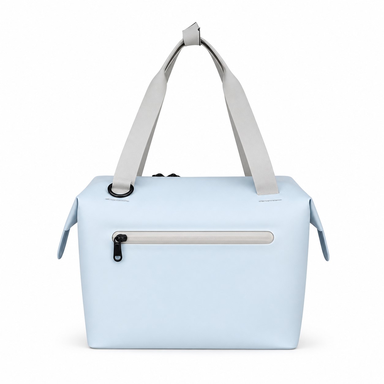 Soft Touch Insulated Lunch Bag With Zipper Pocket — view 2