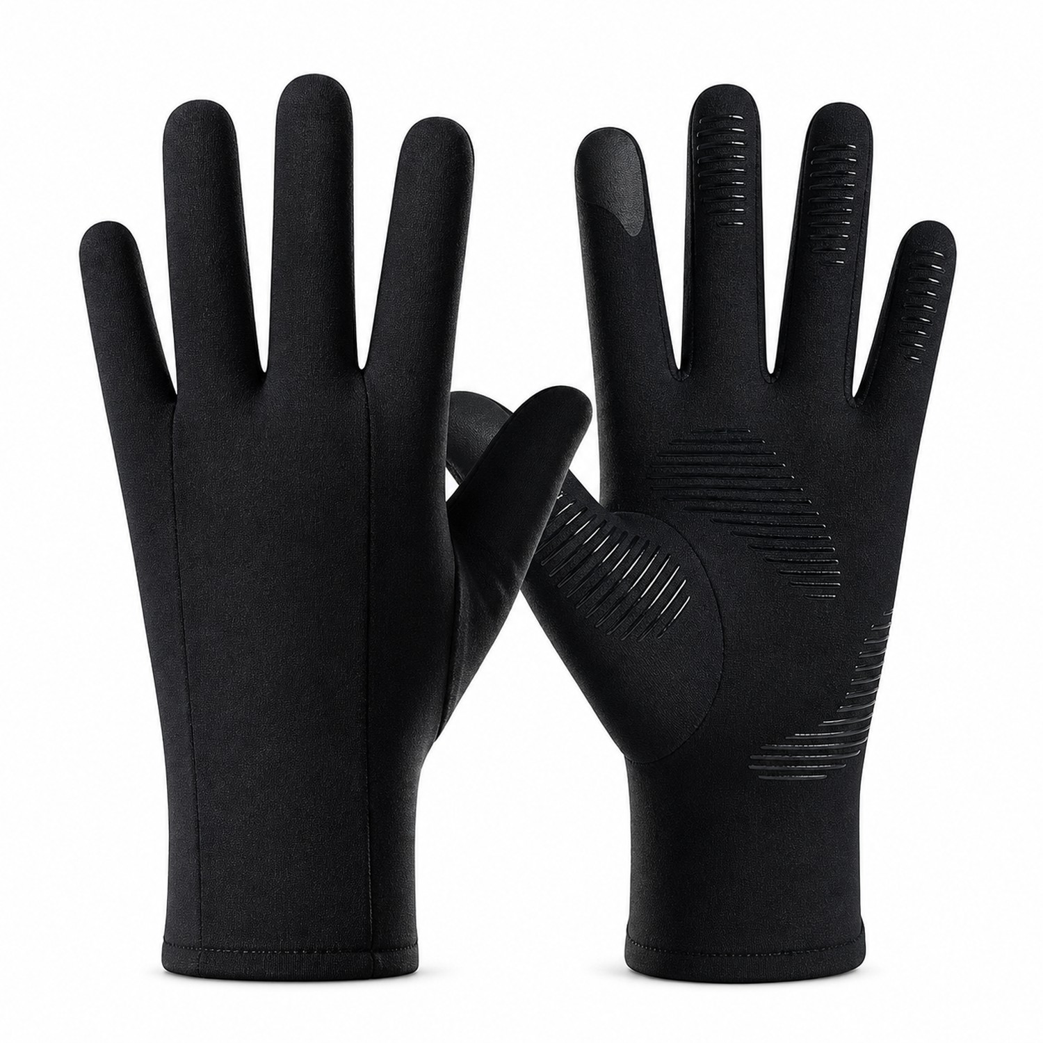 Touchscreen Cashmere Ski Gloves — view 2