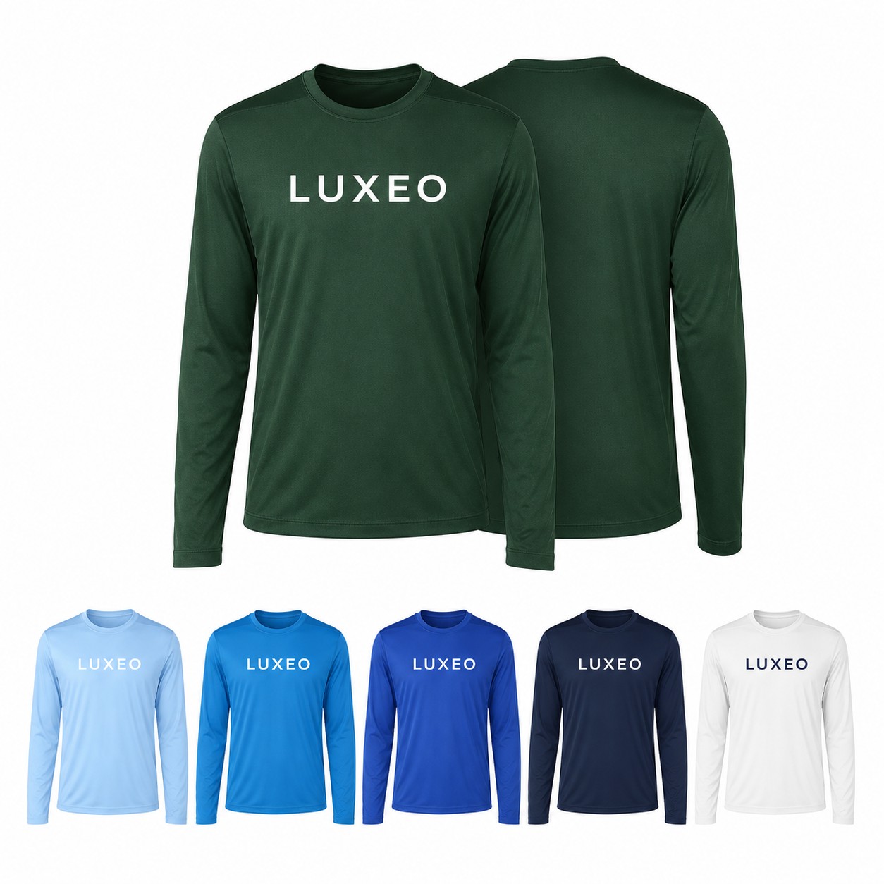Men's Four-Ounce Polyester Long Sleeve Performance Tee