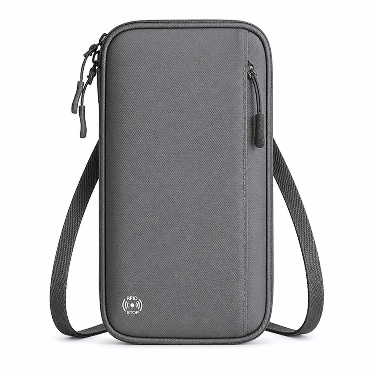 Oxford Fabric Zippered Passport Wallet — view 2