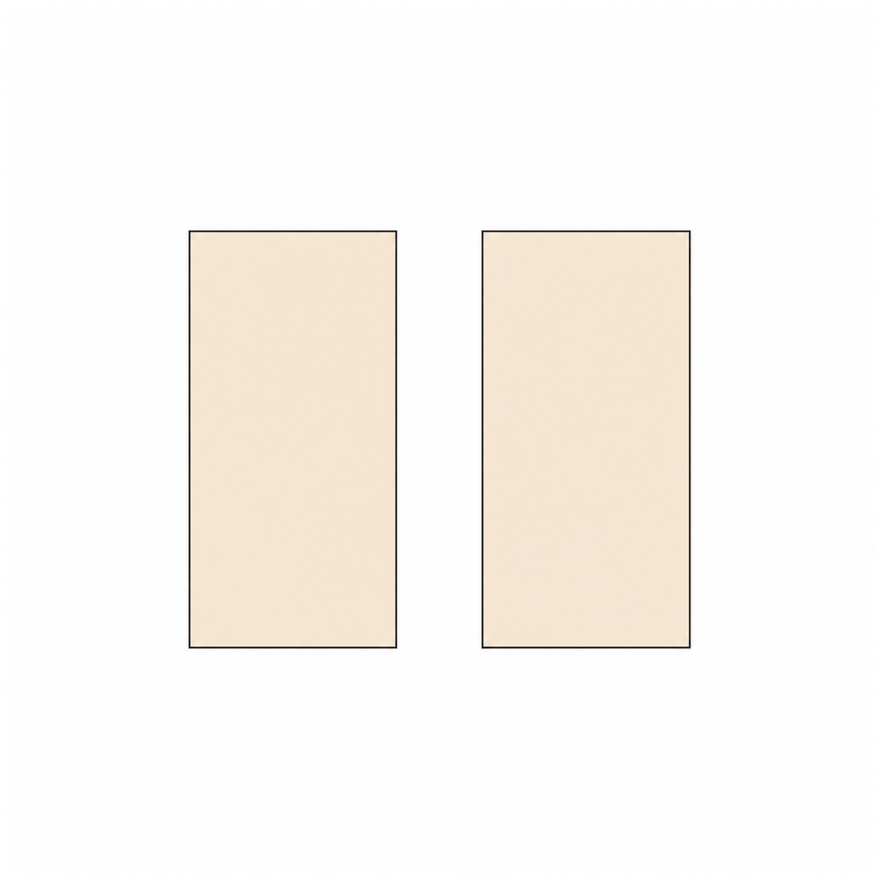 Polyester Spandex Neck Gaiter — Natural Beige