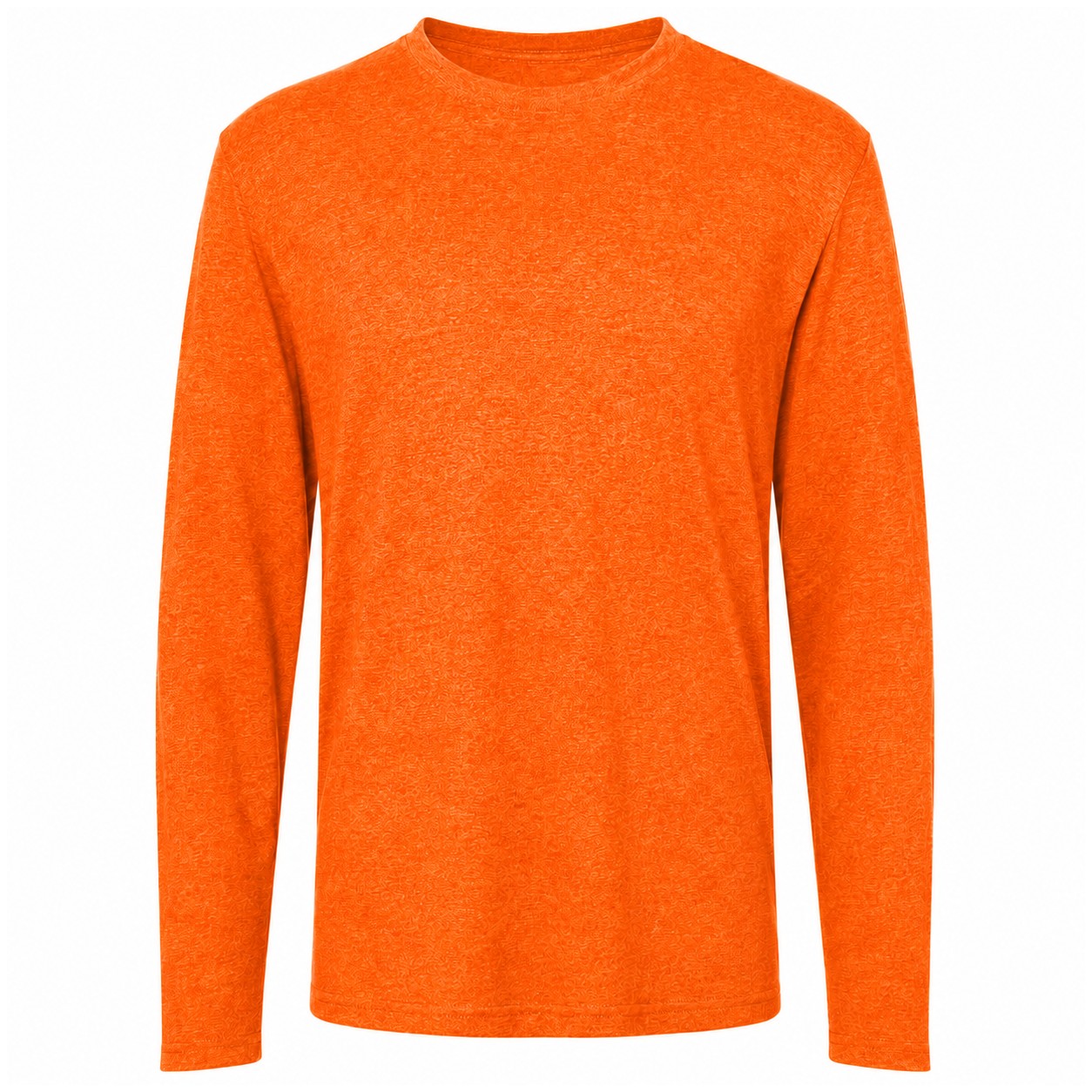 Ladies Moisture Wicking Quarter Zip Pullover — Orange