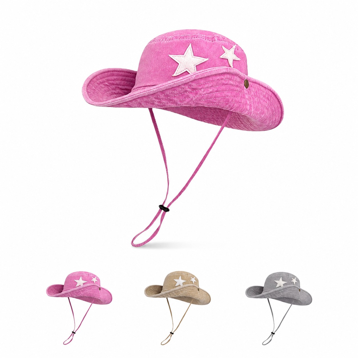 Cotton Star Western Sun Hat