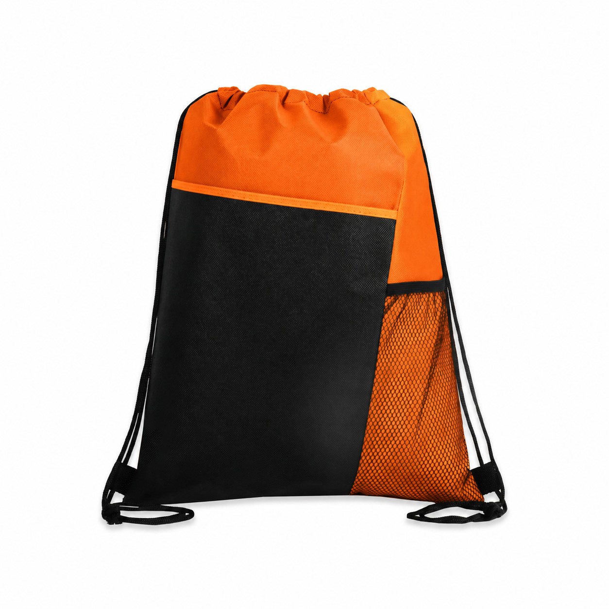 80GSM Non-Woven Drawstring Bag — Orange