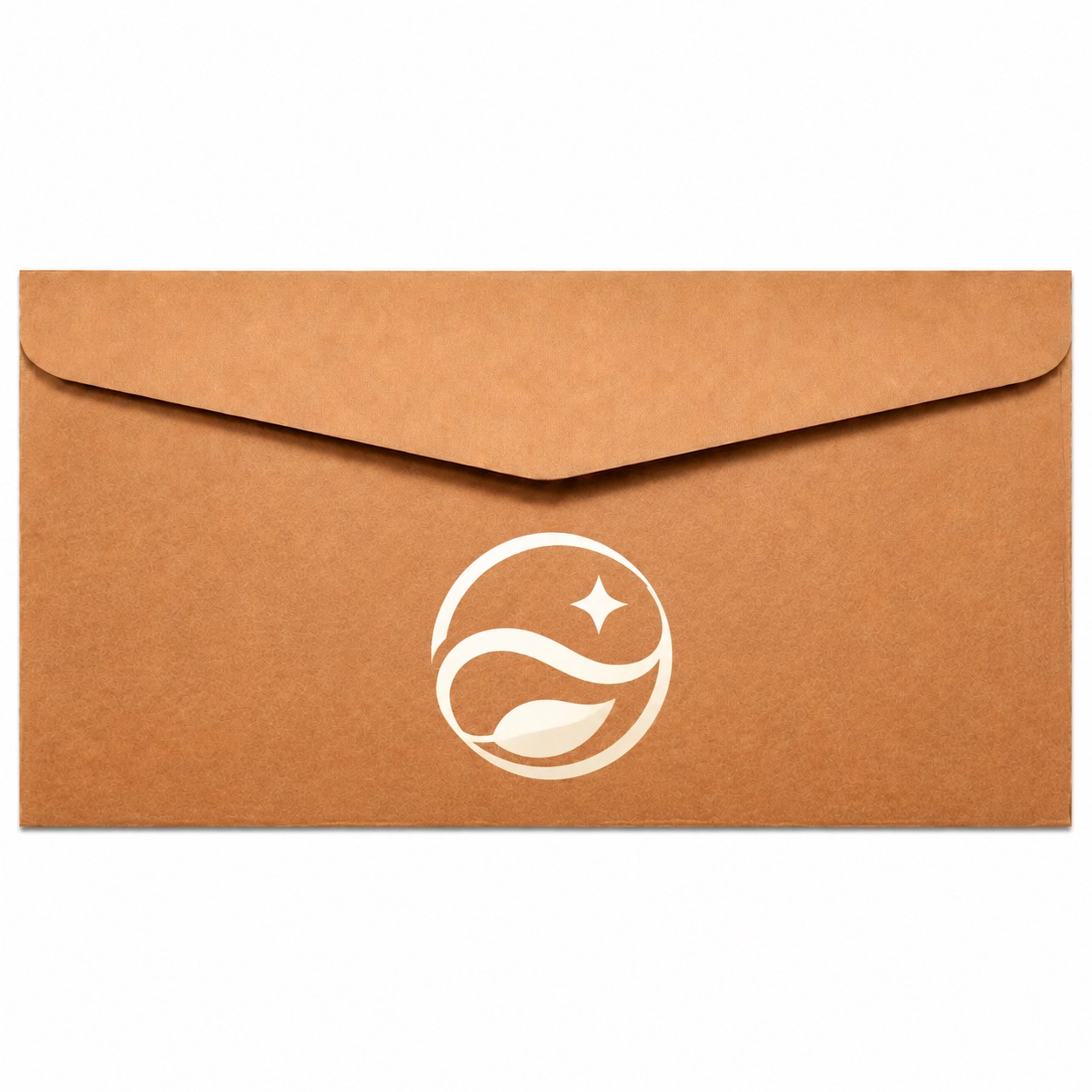 Foil Stamped Pearlescent Paper Envelope
