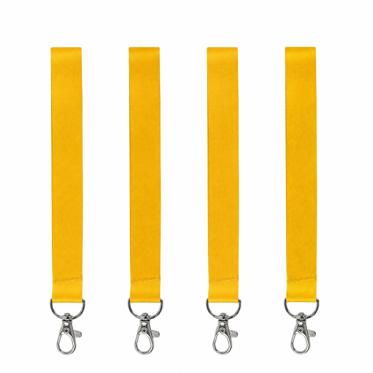 Polyester Wrist Keychain Strap — Gold