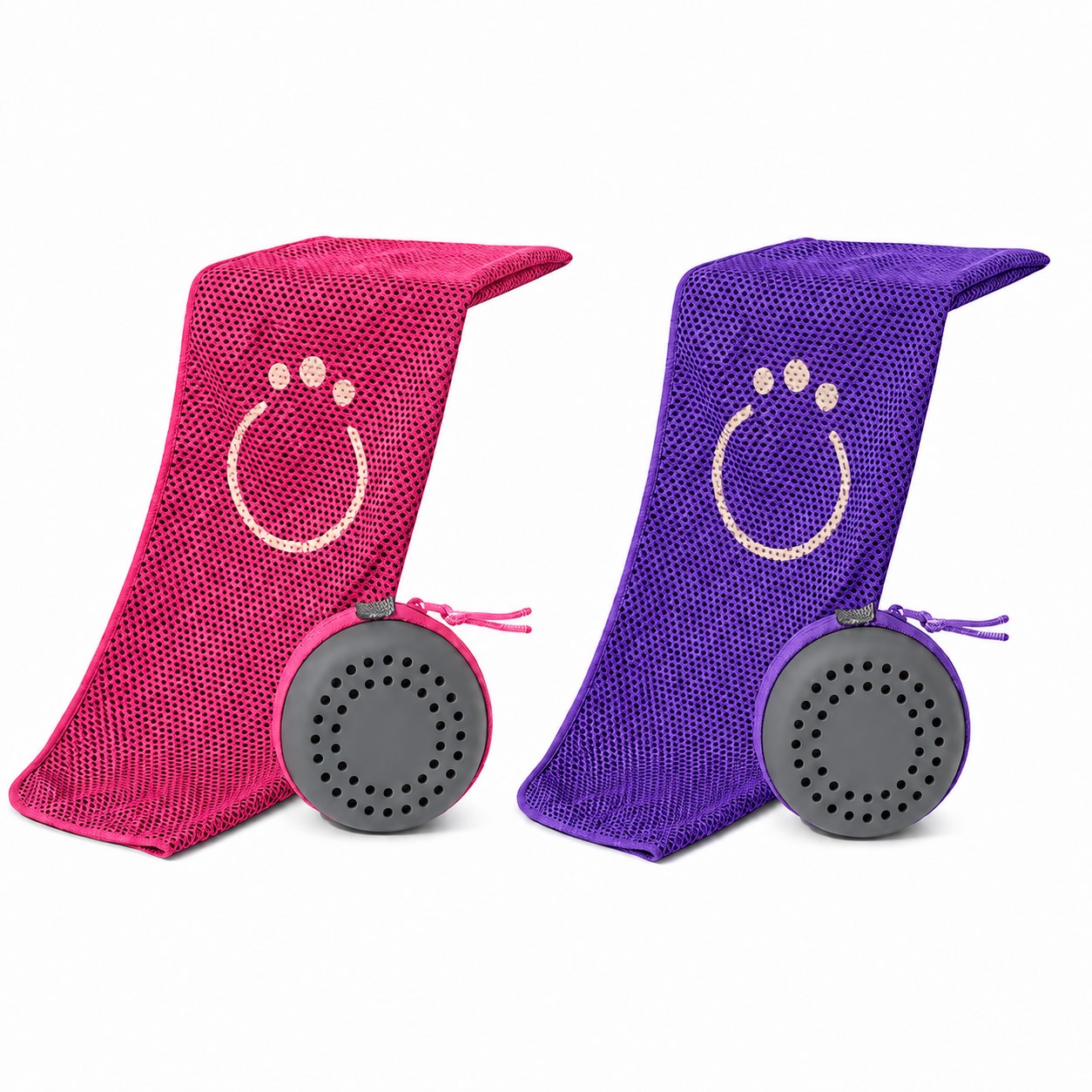 Packable Microfiber Cooling Towel With Silicone Case