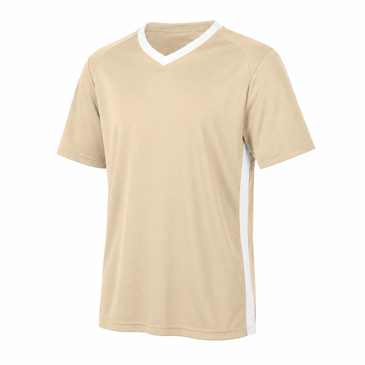 Polyester V-Neck Athletic Team Shirt — view 3