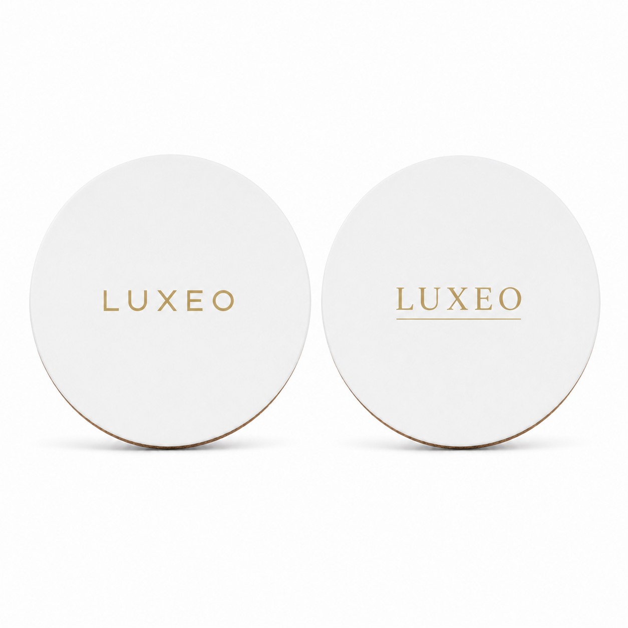 Lightweight Round Ceramic Beverage Coaster
