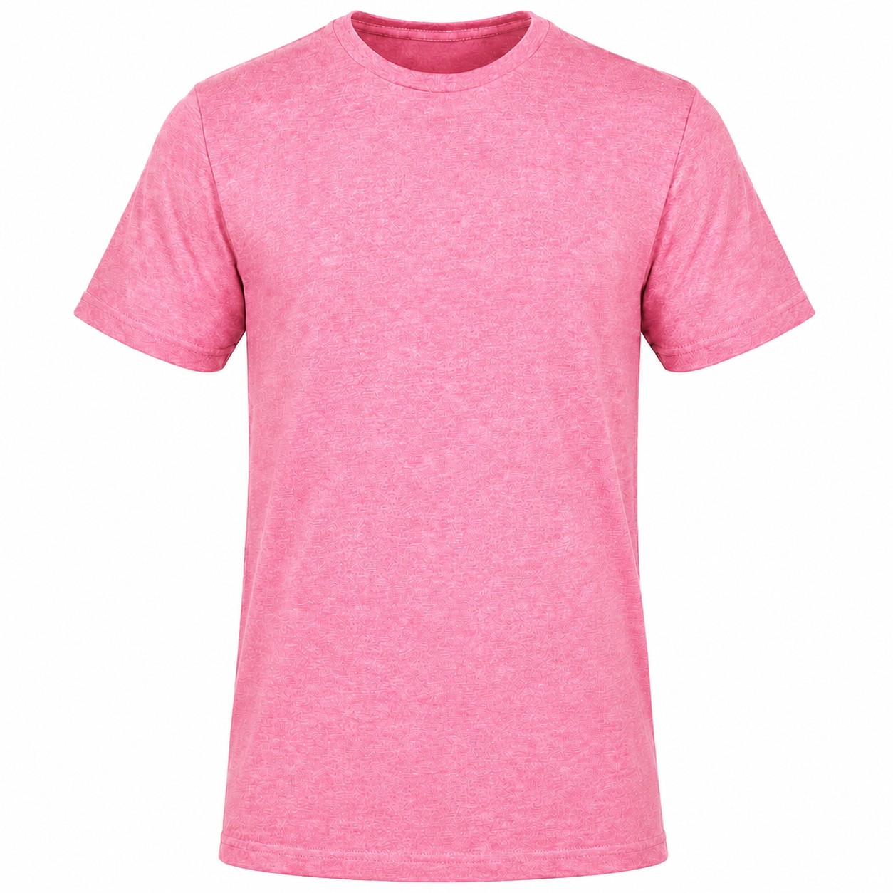 Ringspun Cotton Polyester T Shirt — Pink